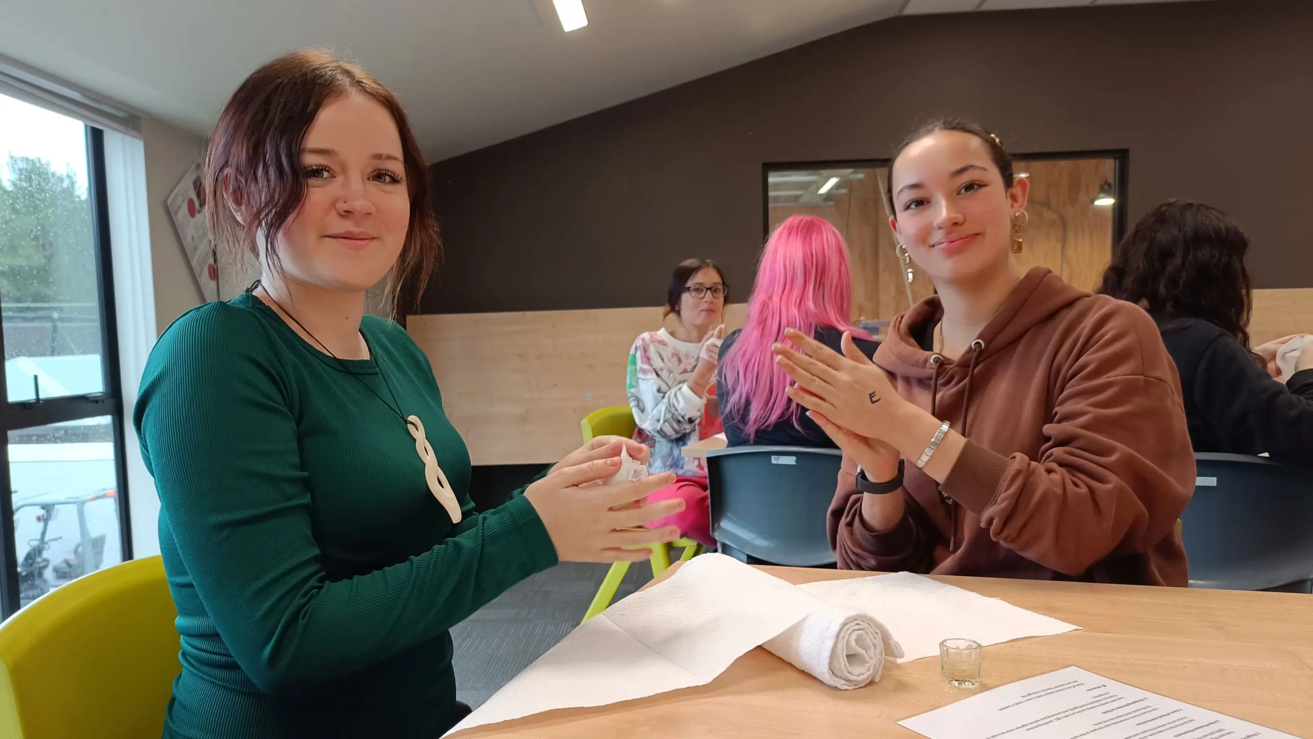 Students swap classrooms for workshops at Cromwell trade open day