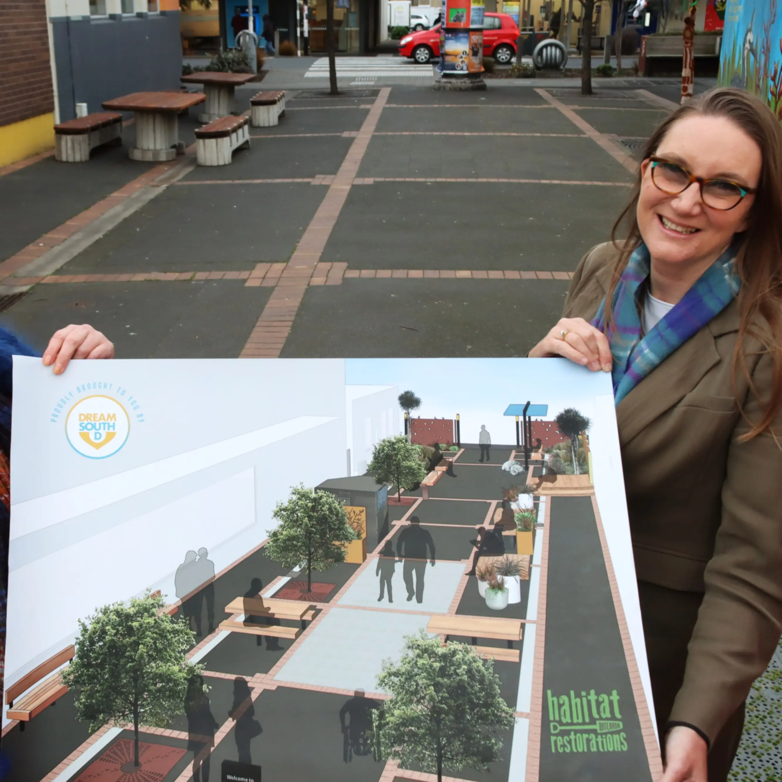 A fresh face for Lorne St as the South Dunedin street gets a green community spruce-up