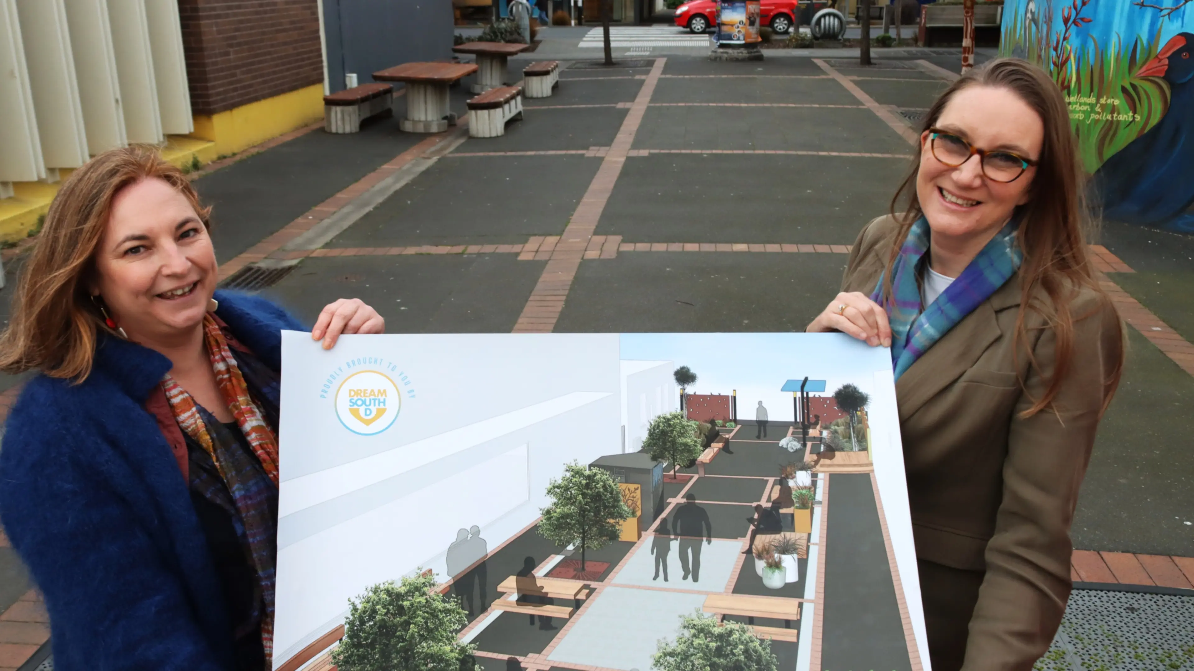 A fresh face for Lorne St as the South Dunedin street gets a green community spruce-up