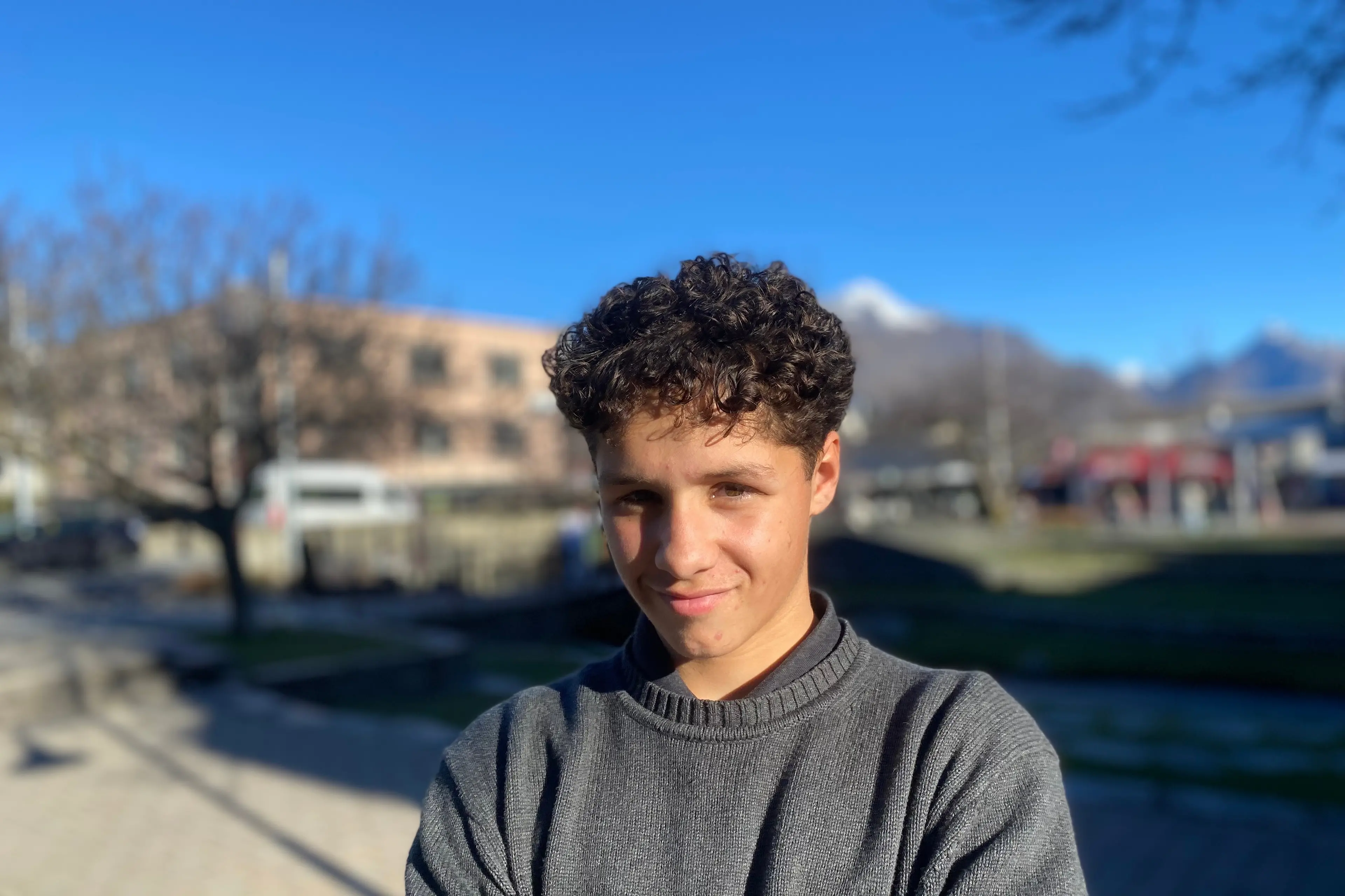 World\\u2019s his oyster: 16-year-old Queenstowner Mateo Bjorck. Photo: Philip Chandler