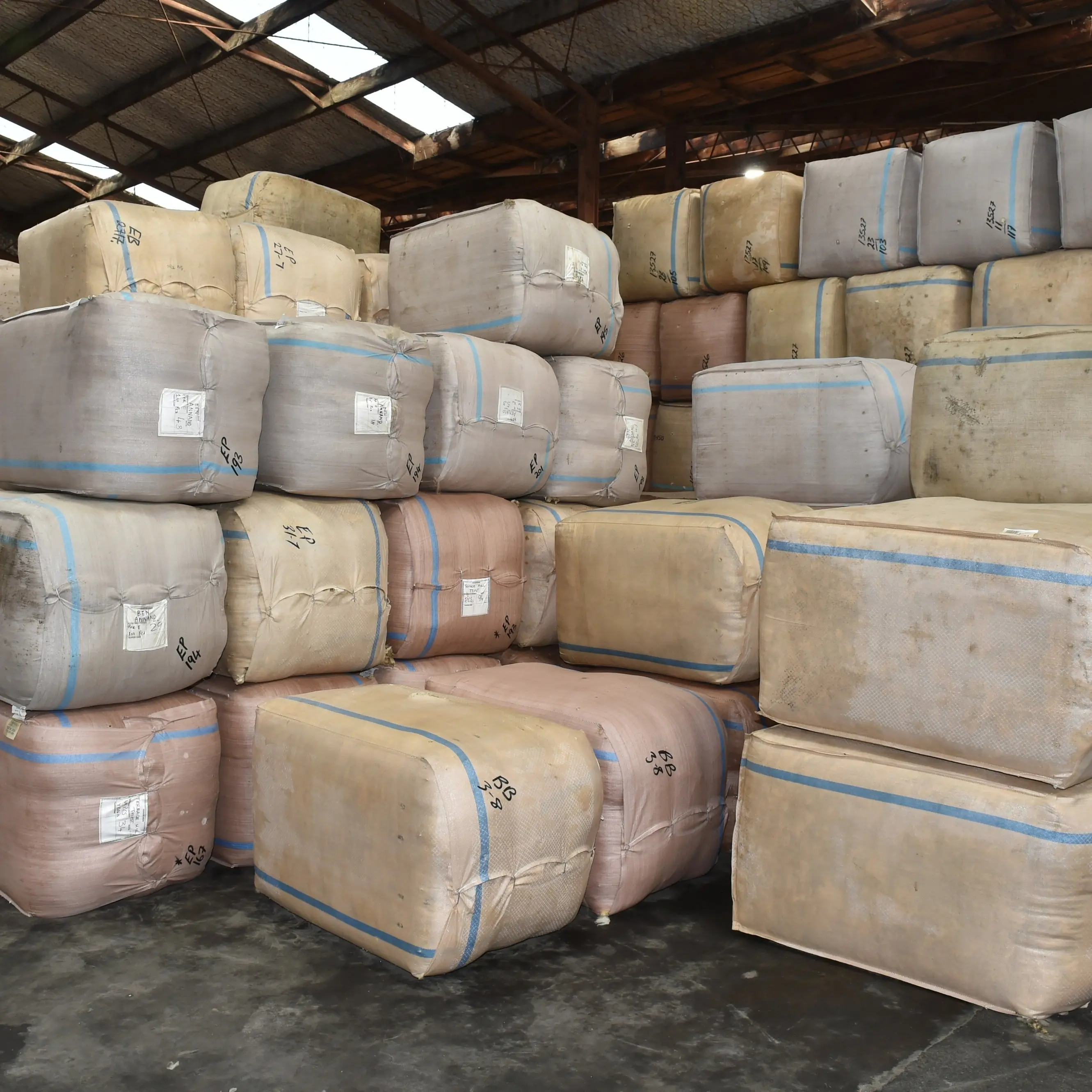 Fleeced: police investigating the theft of bales of strong wool in South