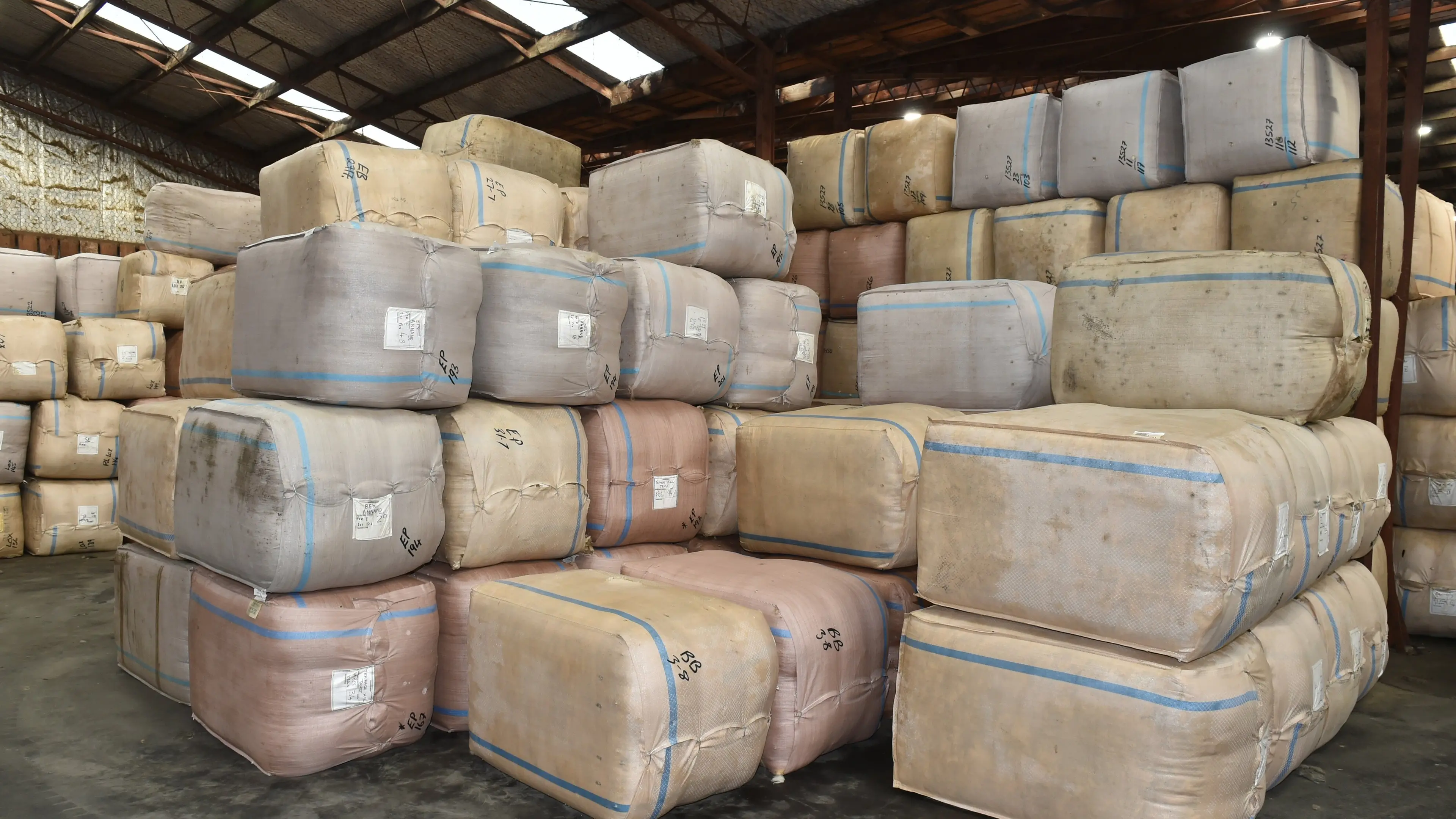 Fleeced: police investigating the theft of bales of strong wool in South
