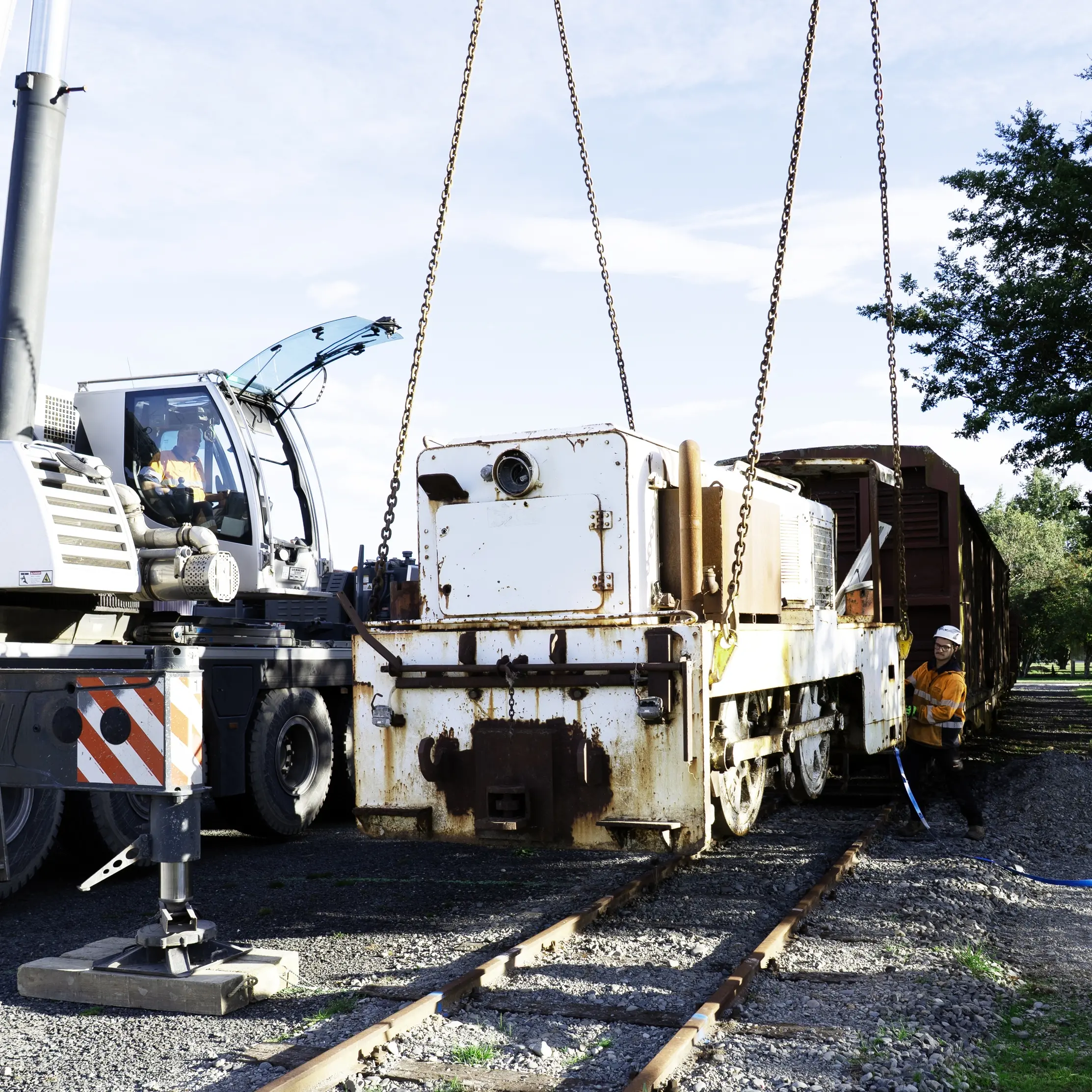 Two locos, two communities, one goal