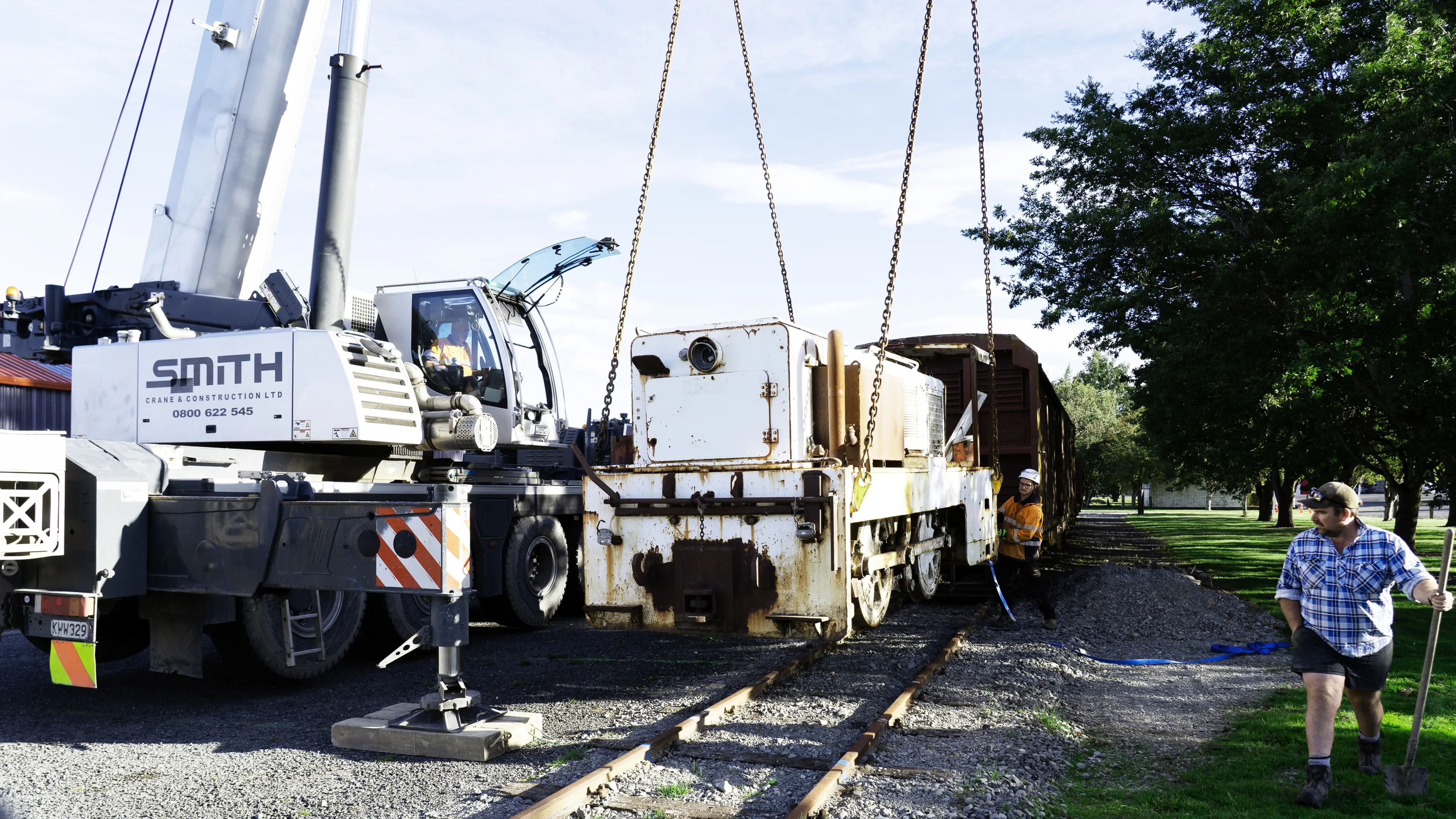 Two locos, two communities, one goal