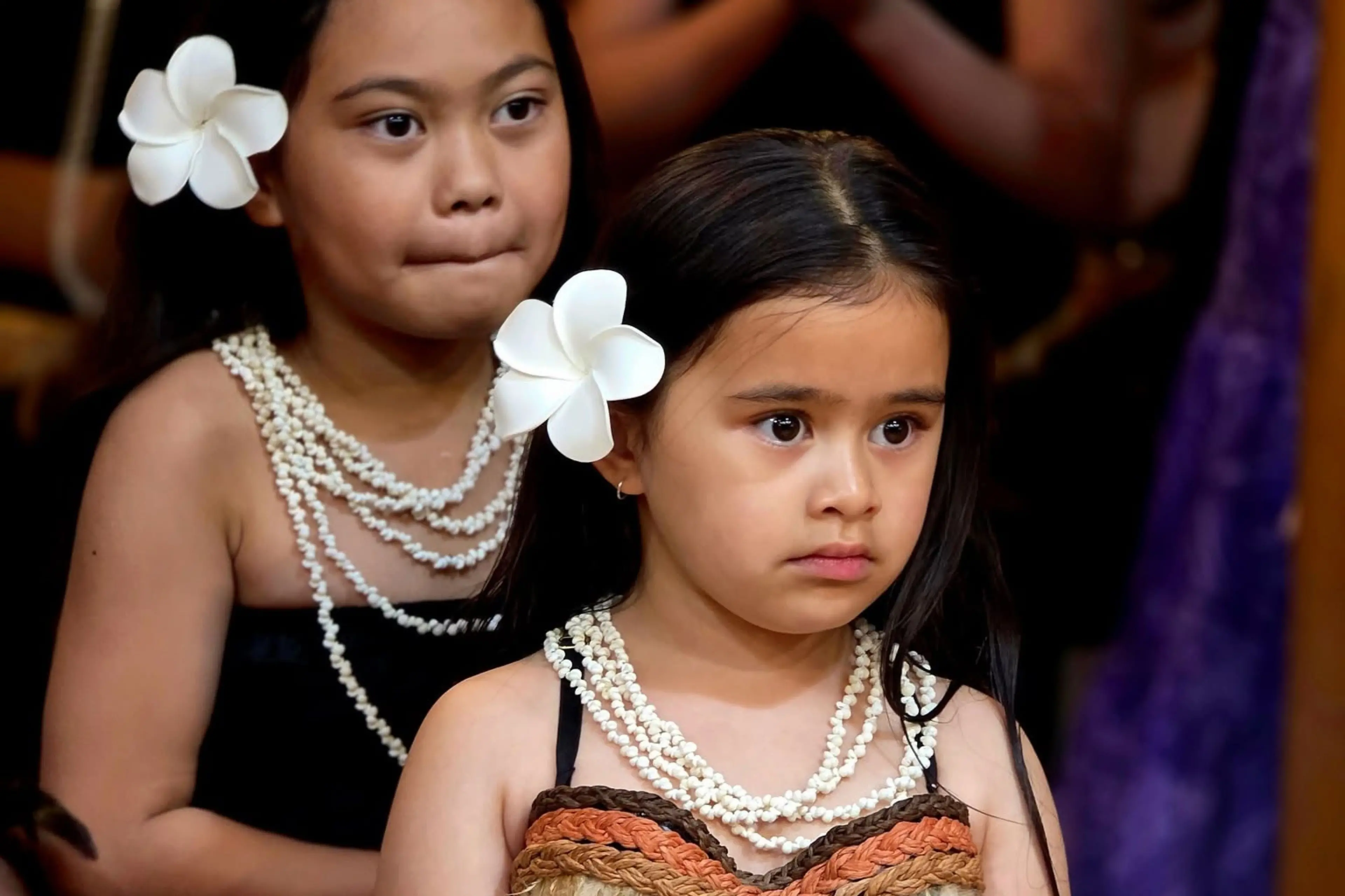 Some of the younger members of the Cook Island performers at the Hakatere Multi Cultural Talent Show. Photo: Hakatere Multi Cultural Council