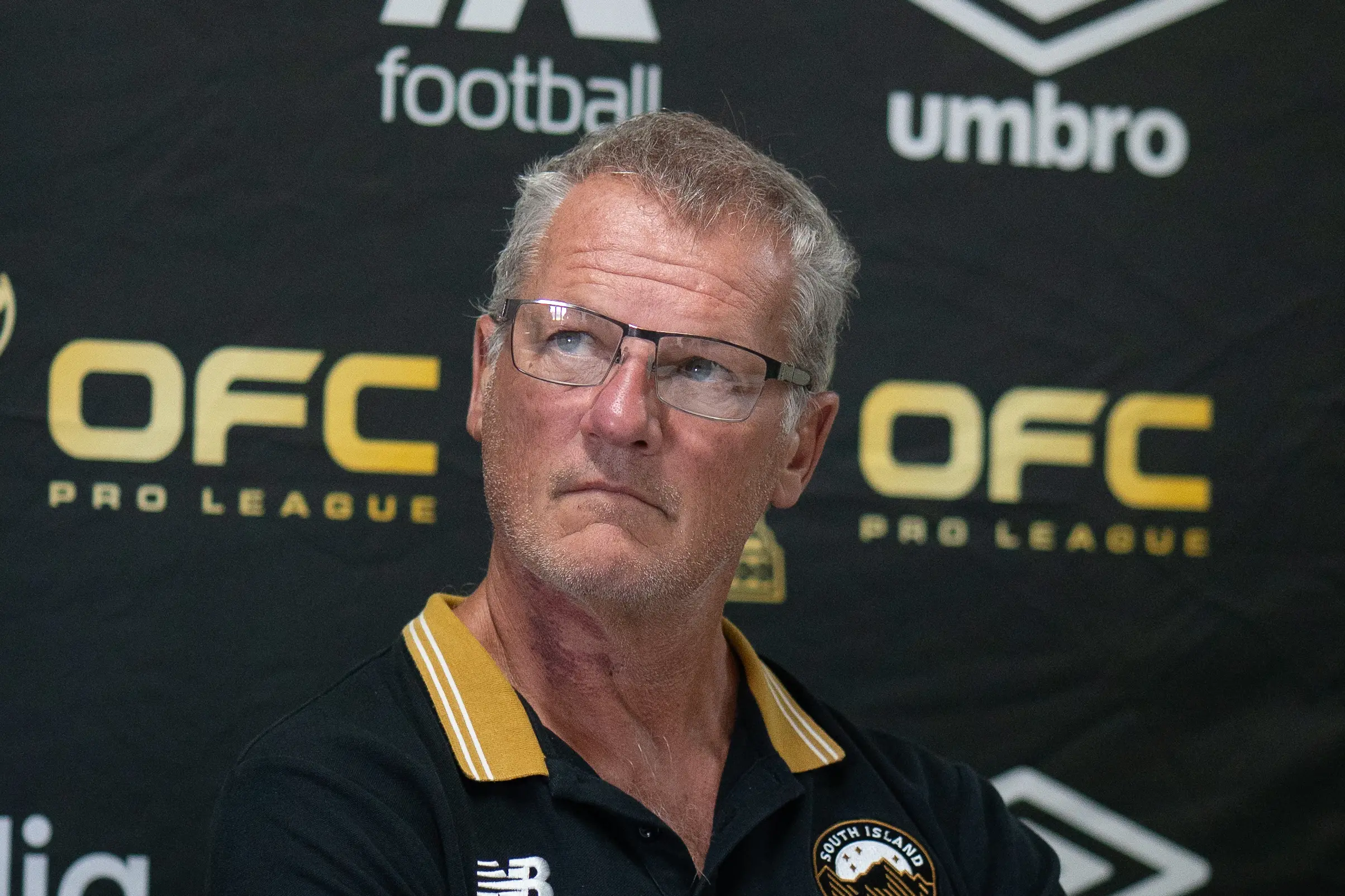 South Island United head coach Rob Sherman has stepped away from the club after one season in charge. Photo: Supplied