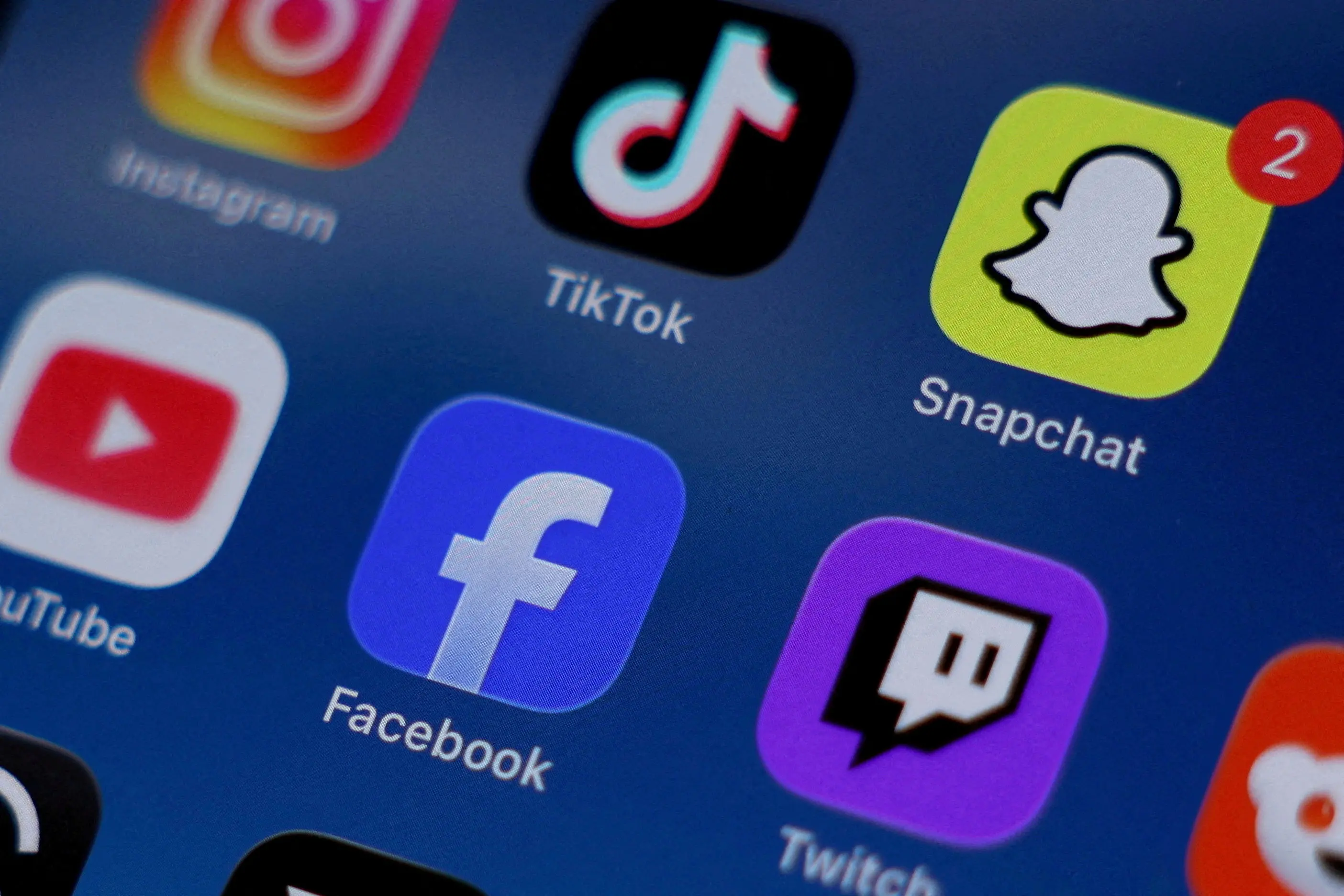 The plaintiffs\\' claims against Meta Platforms, Google\\'s YouTube and Snap\\'s Snapchat will continue. A trial is scheduled in October. Photo: Reuters