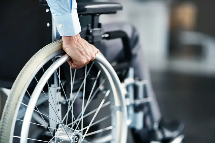 The man remains unable to walk and uses a wheelchair for mobility. Photo: File image / Getty