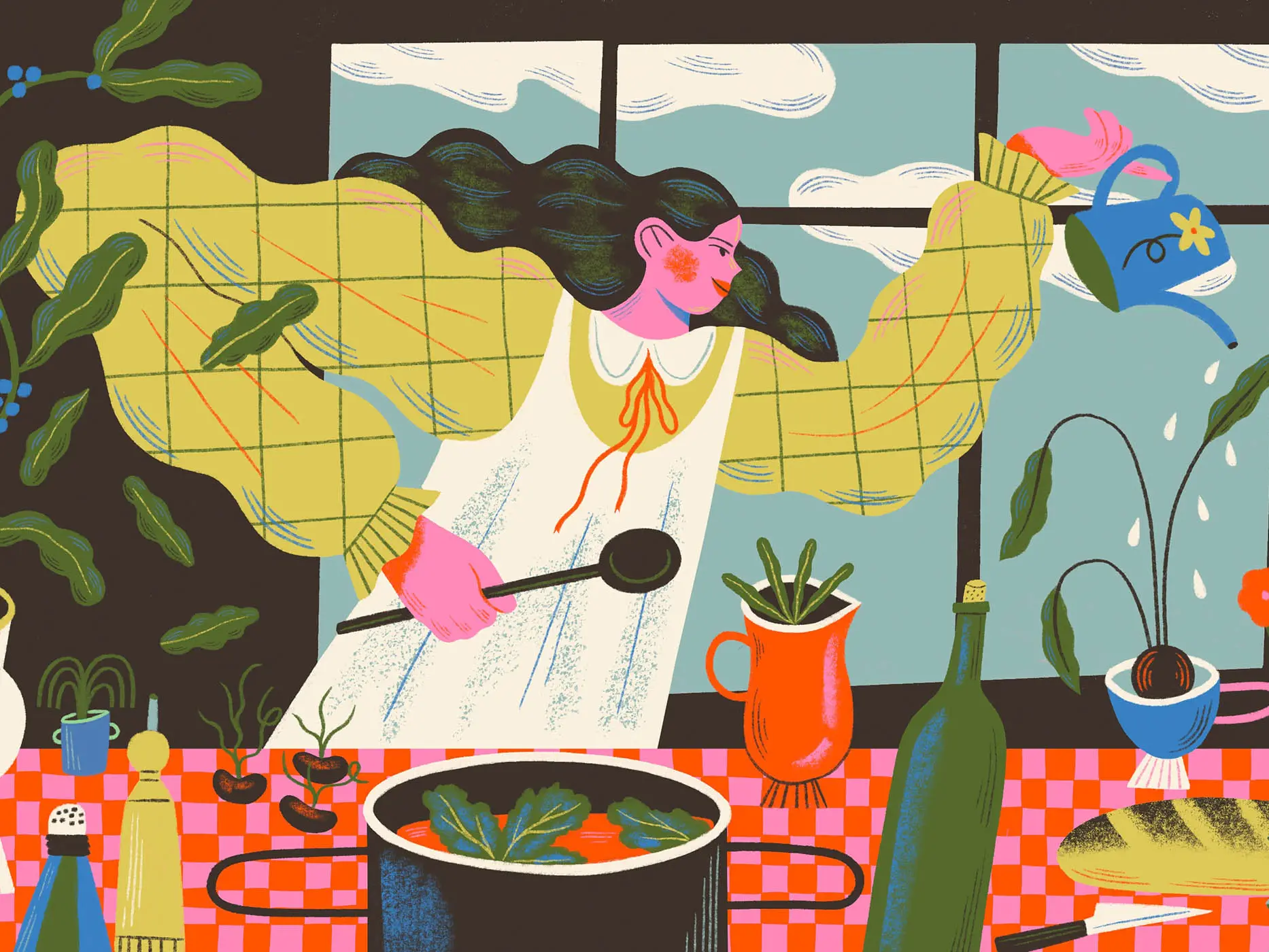 The garden in my kitchen