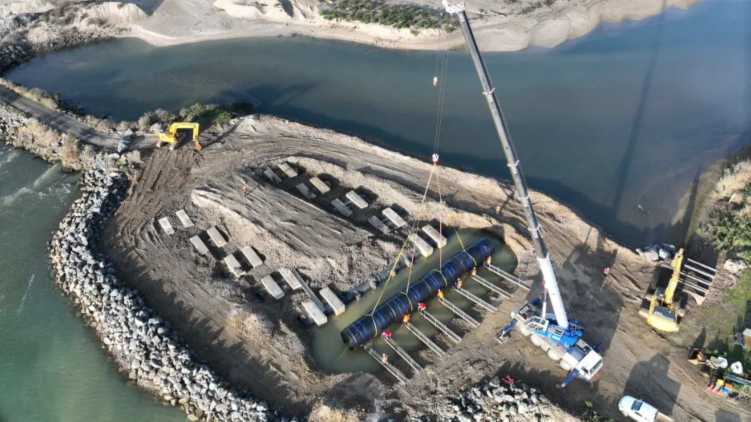 Team tames watery workplace in South Otago flood protection push