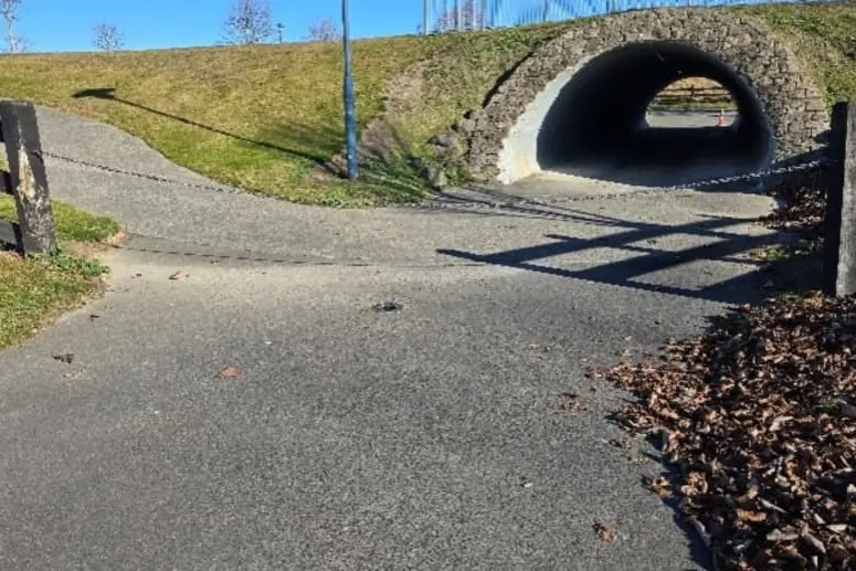 Chains at a section of the Pegasus Golf Course. Photo: Supplied