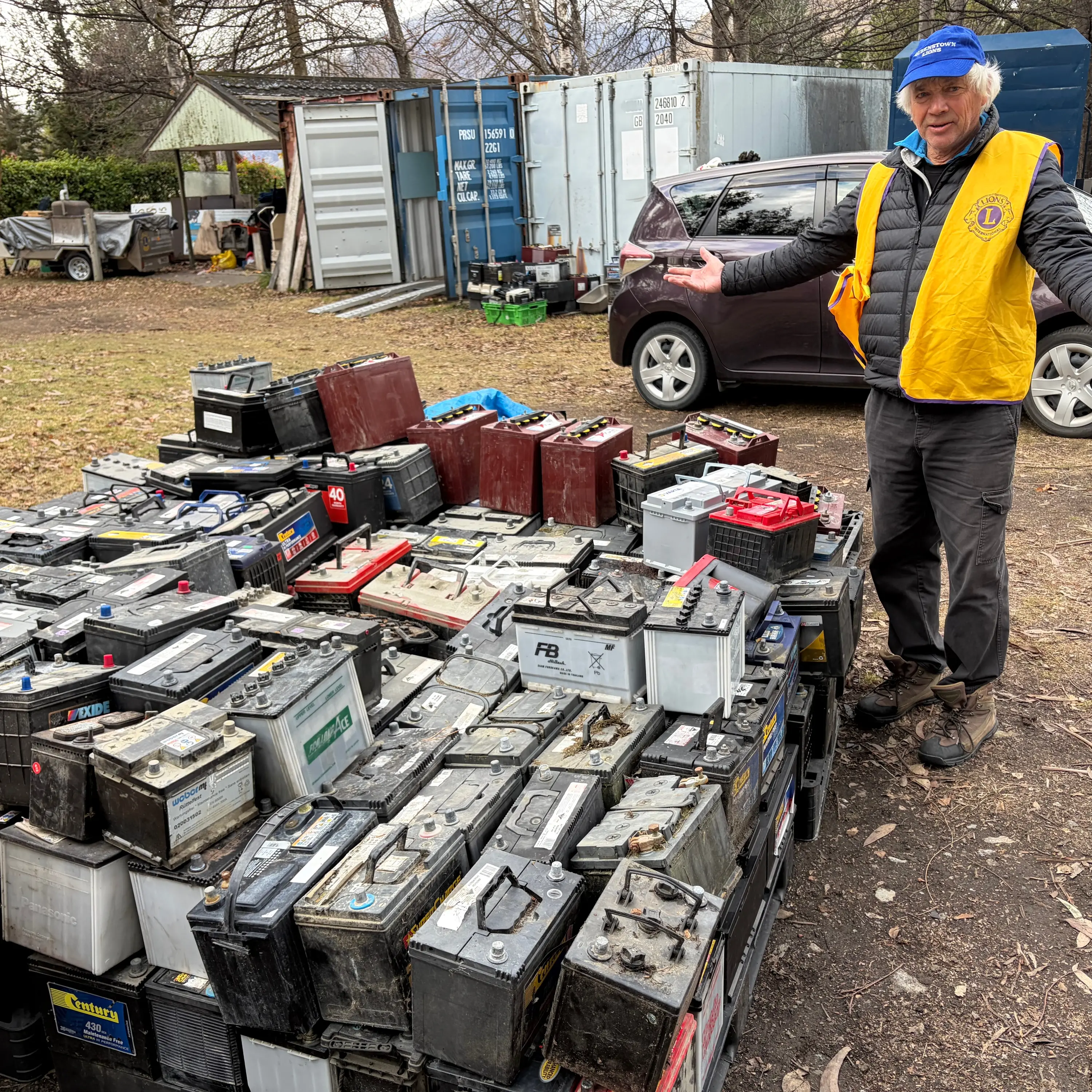 Battery-powered fundraiser