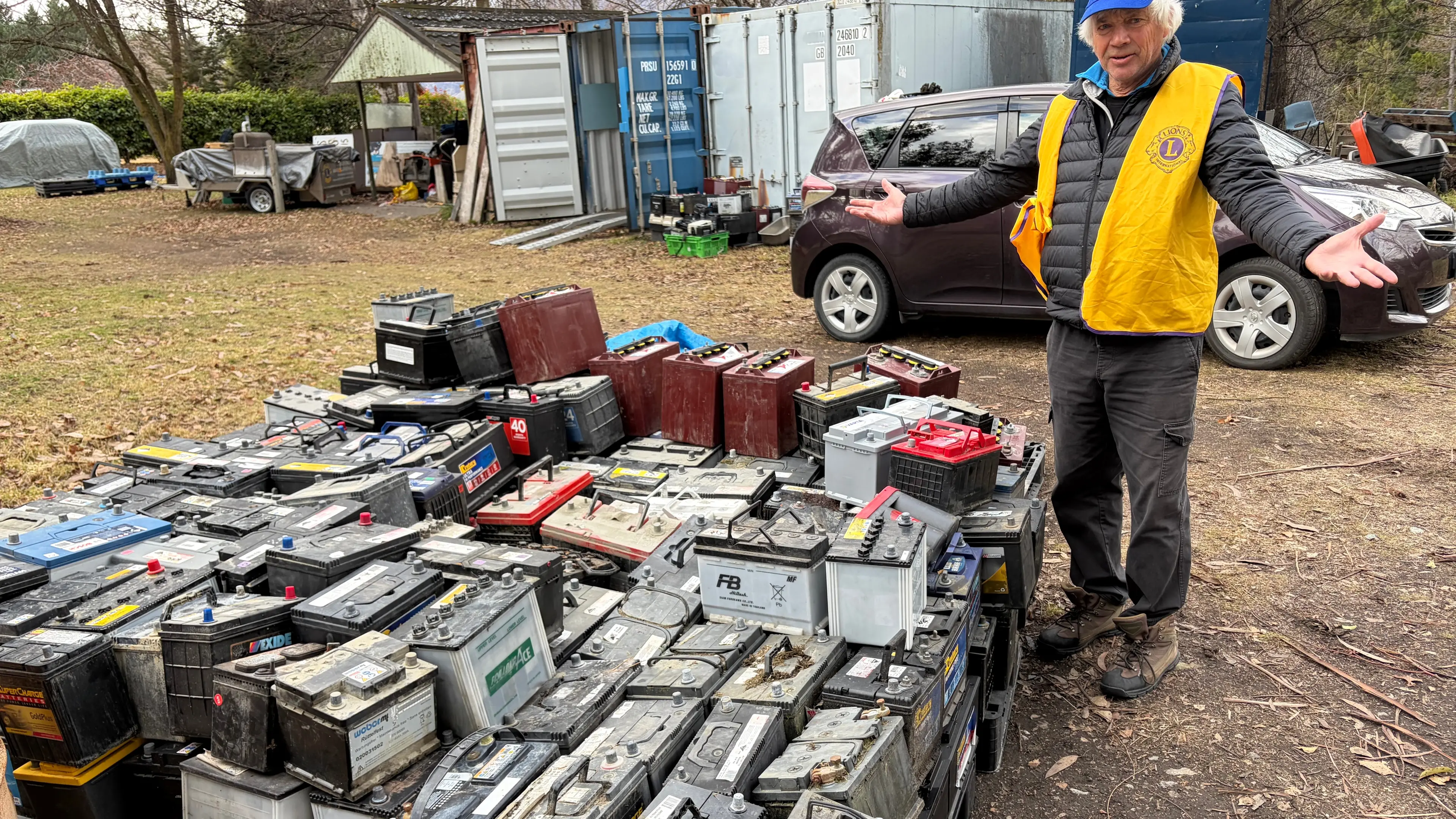 Battery-powered fundraiser