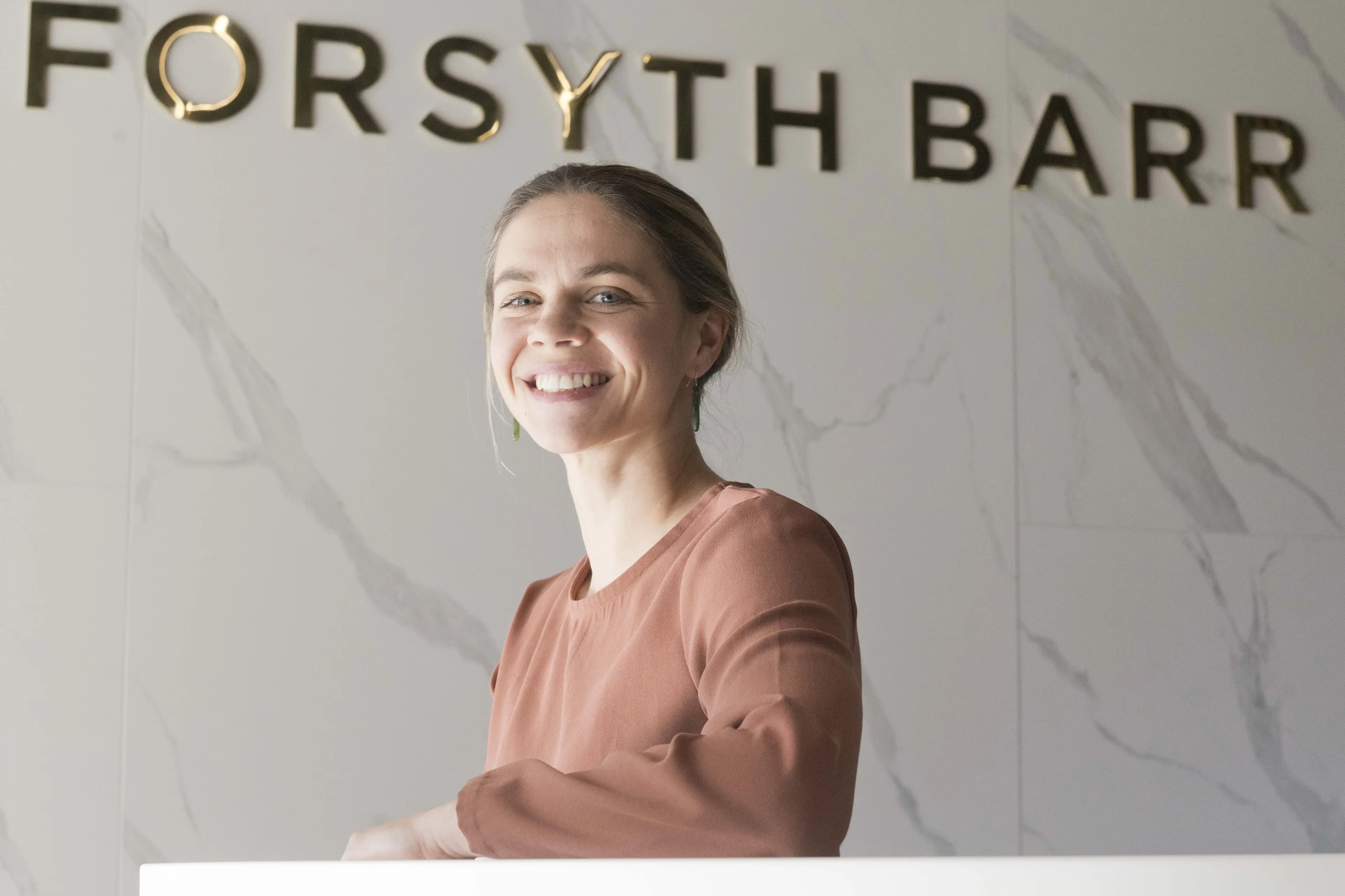 Erin Brown is enjoying her new role at Forsyth Barr. Photo: Gerard O\\'Brien
