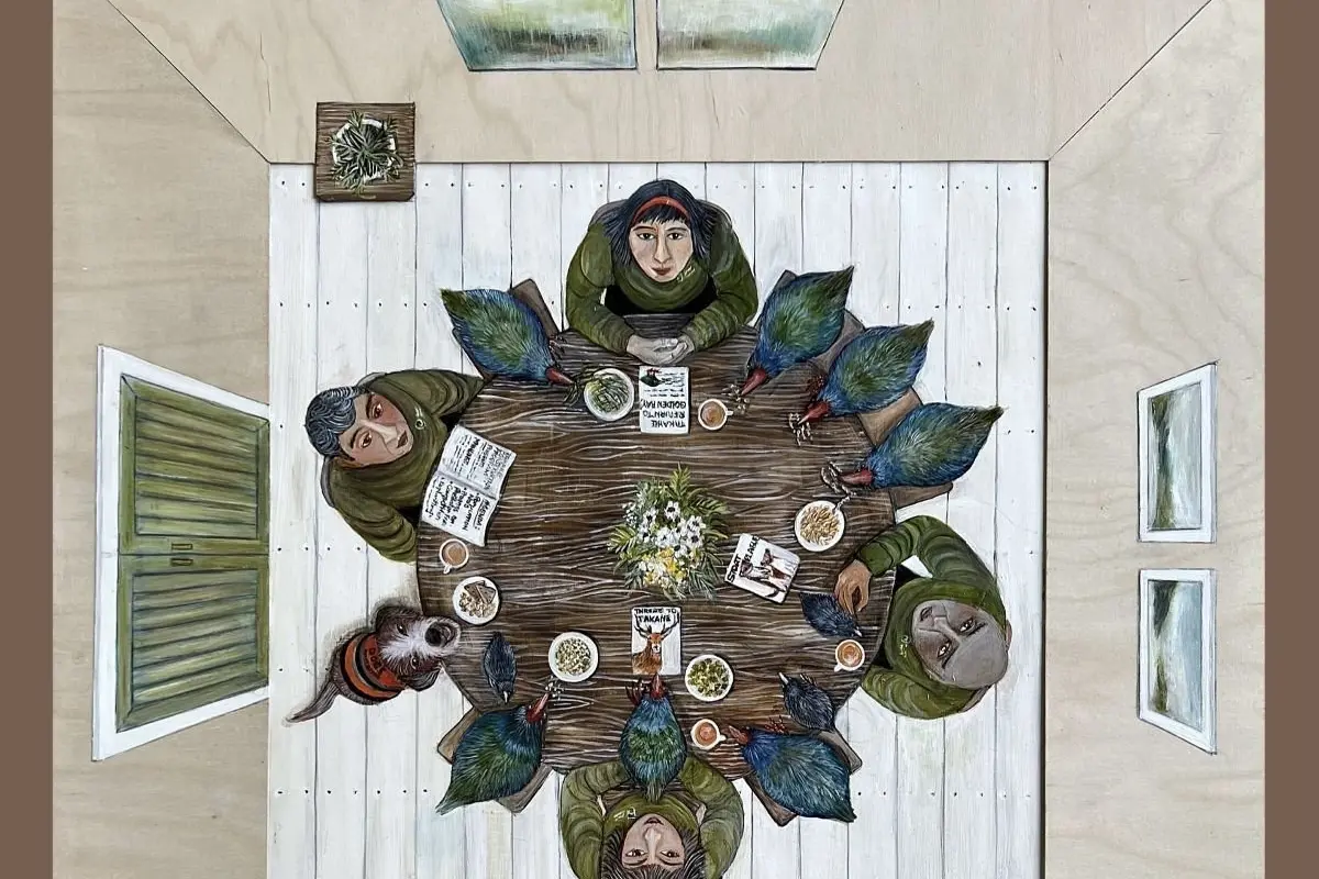 Dunedin artist Anne Baldock\\'s exhibition \"Room to View\" continues until August 31 at Moray Gallery, 55 Princes St. Image: Supplied