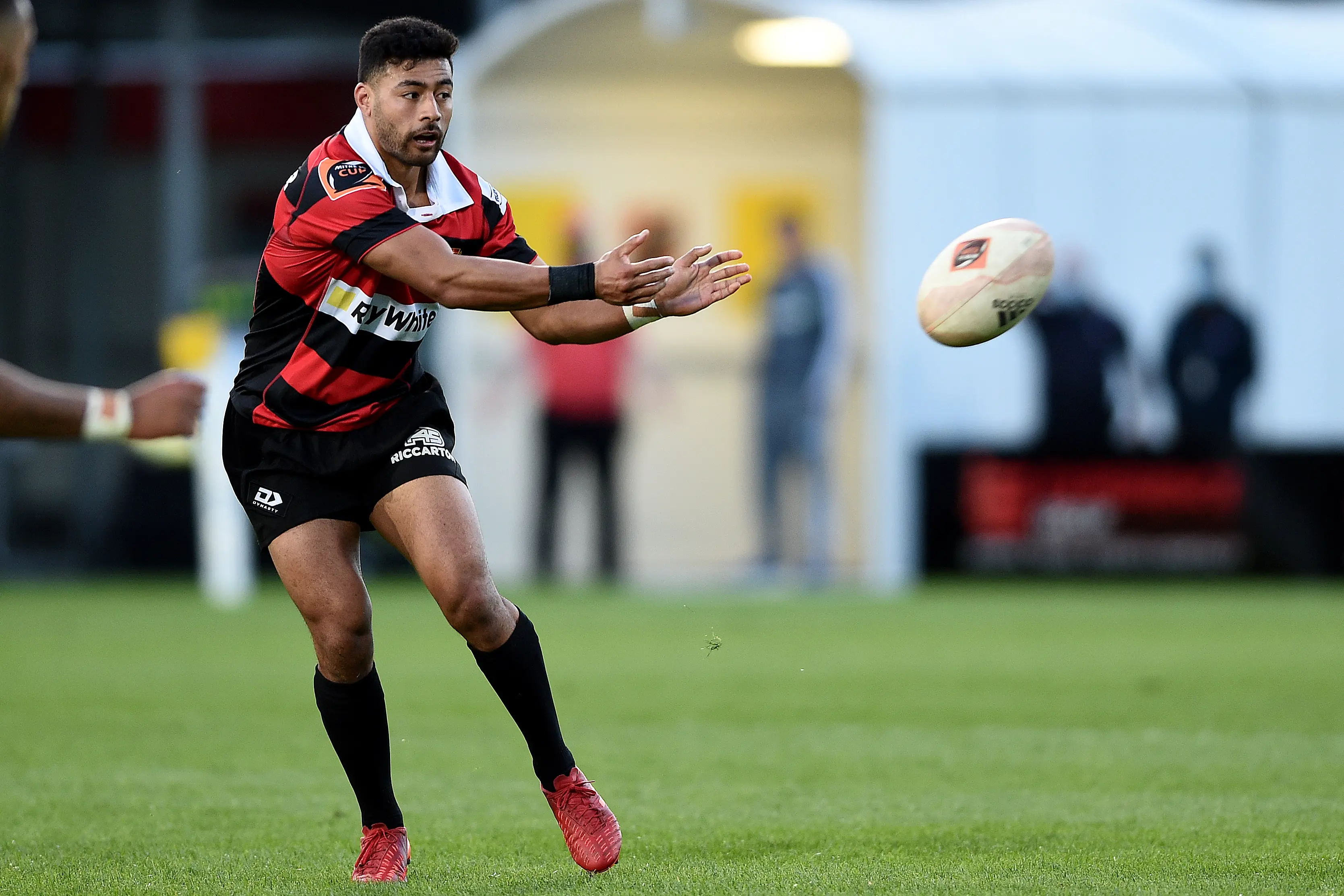 Richie Mo\\'unga will start in the Canterbury No 10 jersey for the first time since 2020 this weekend as the red-and-blacks challenge Otago for the Ranfurly Shield. Photo: Getty