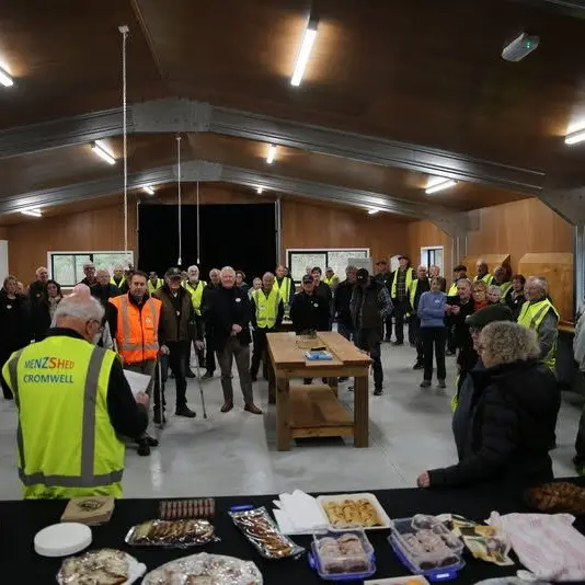 Cromwell Menzshed’s new home opens