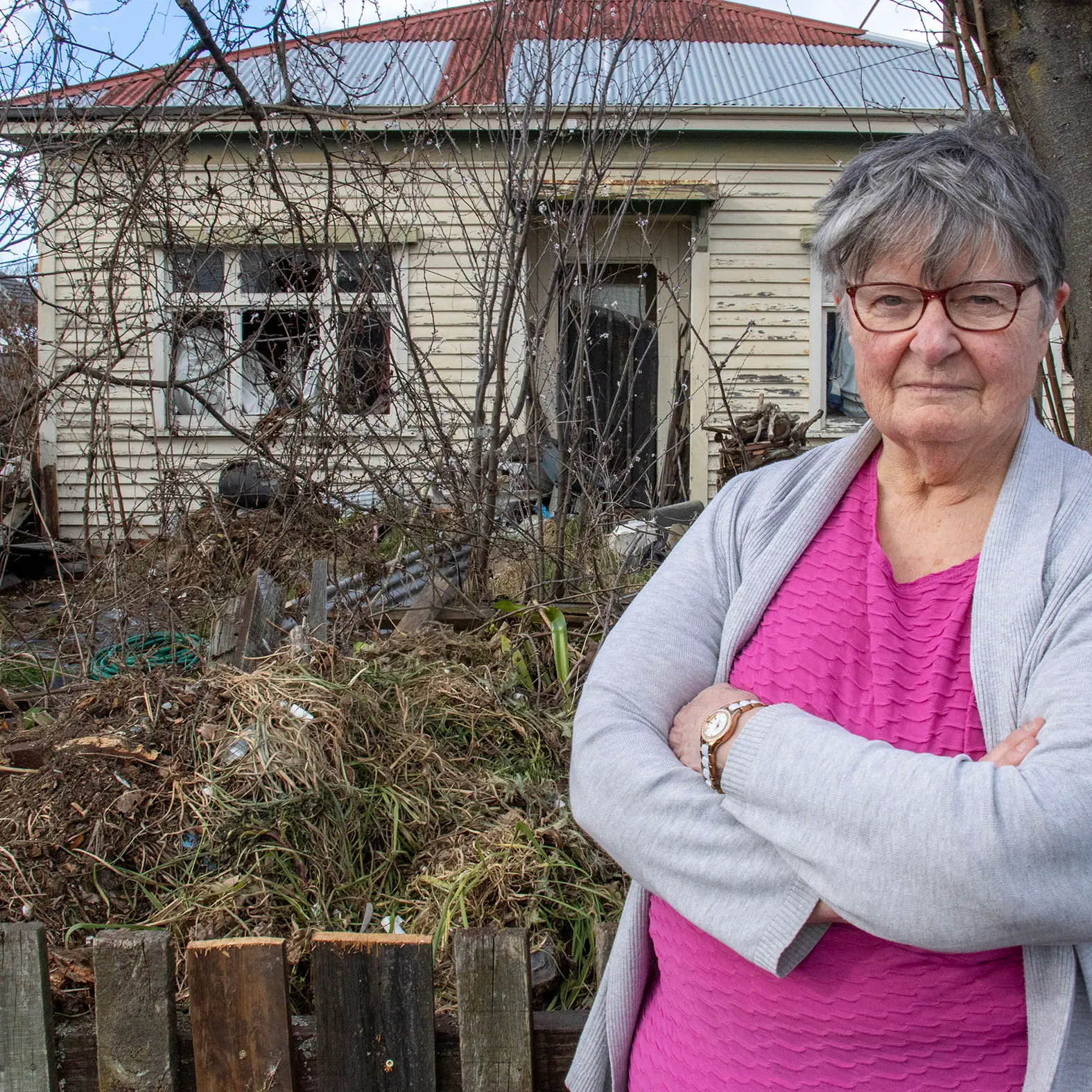 ‘It’s a f***ing health hazard because of the rats’