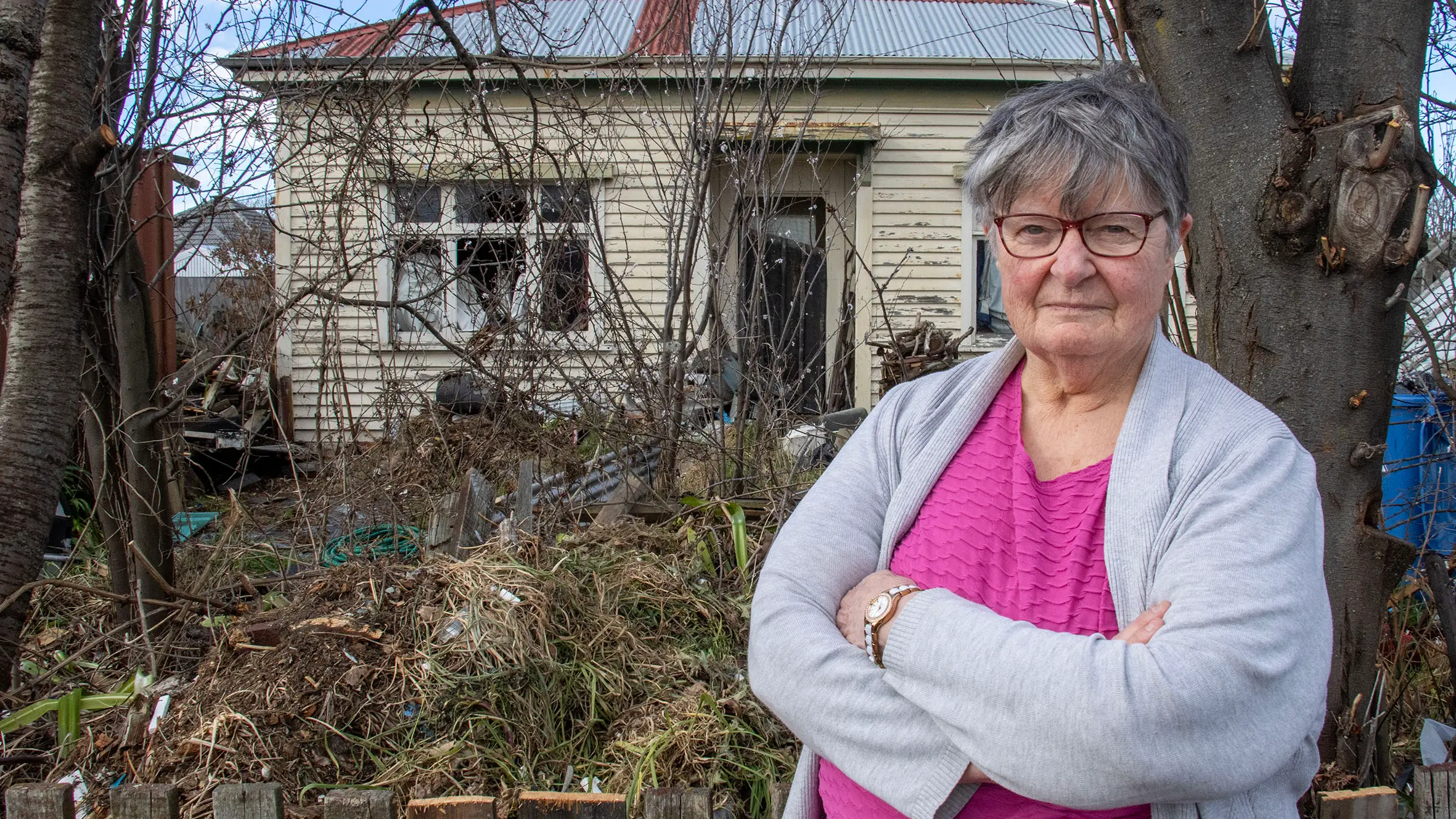 ‘It’s a f***ing health hazard because of the rats’