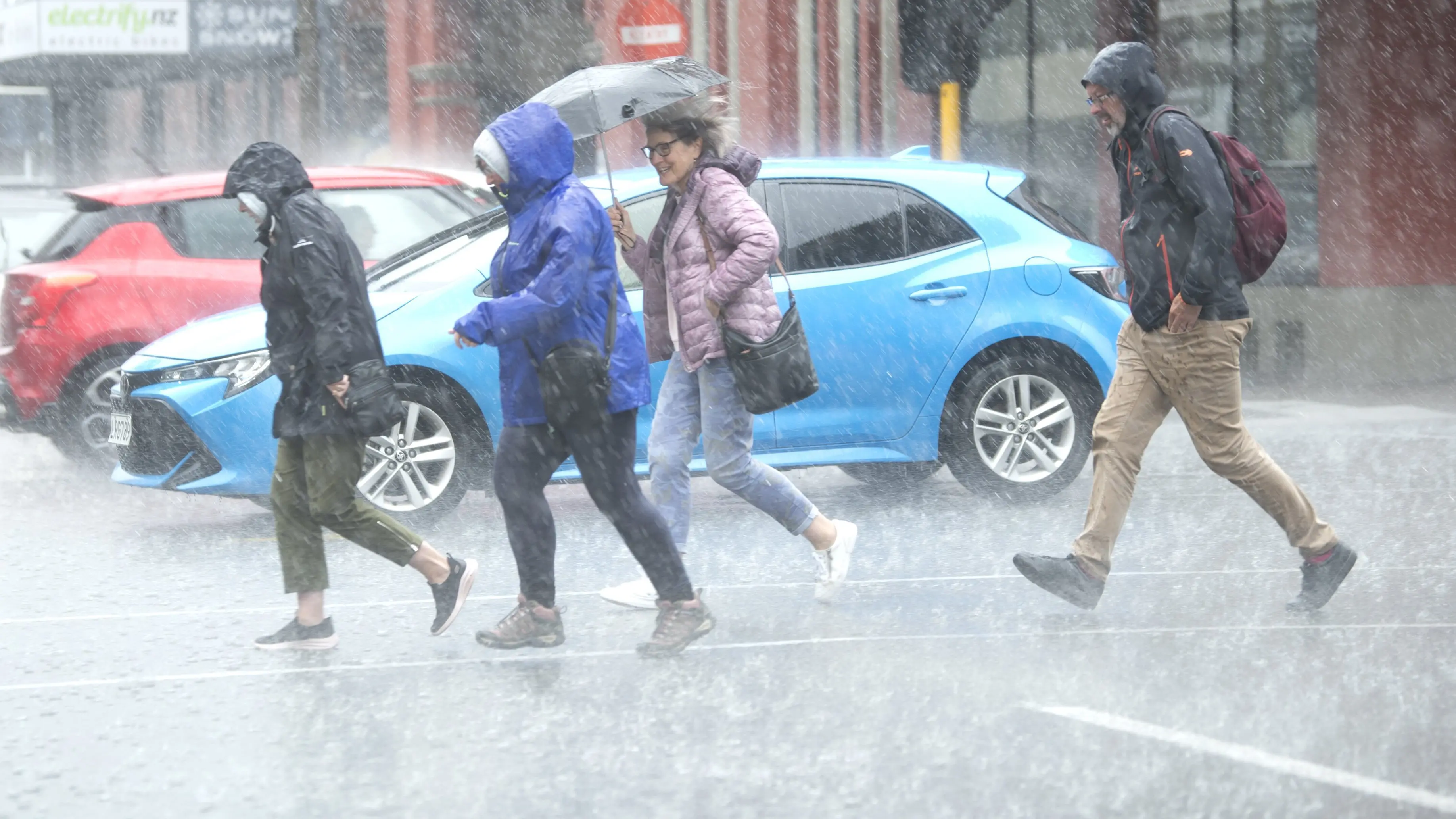Warm and wet in the south as records tumble