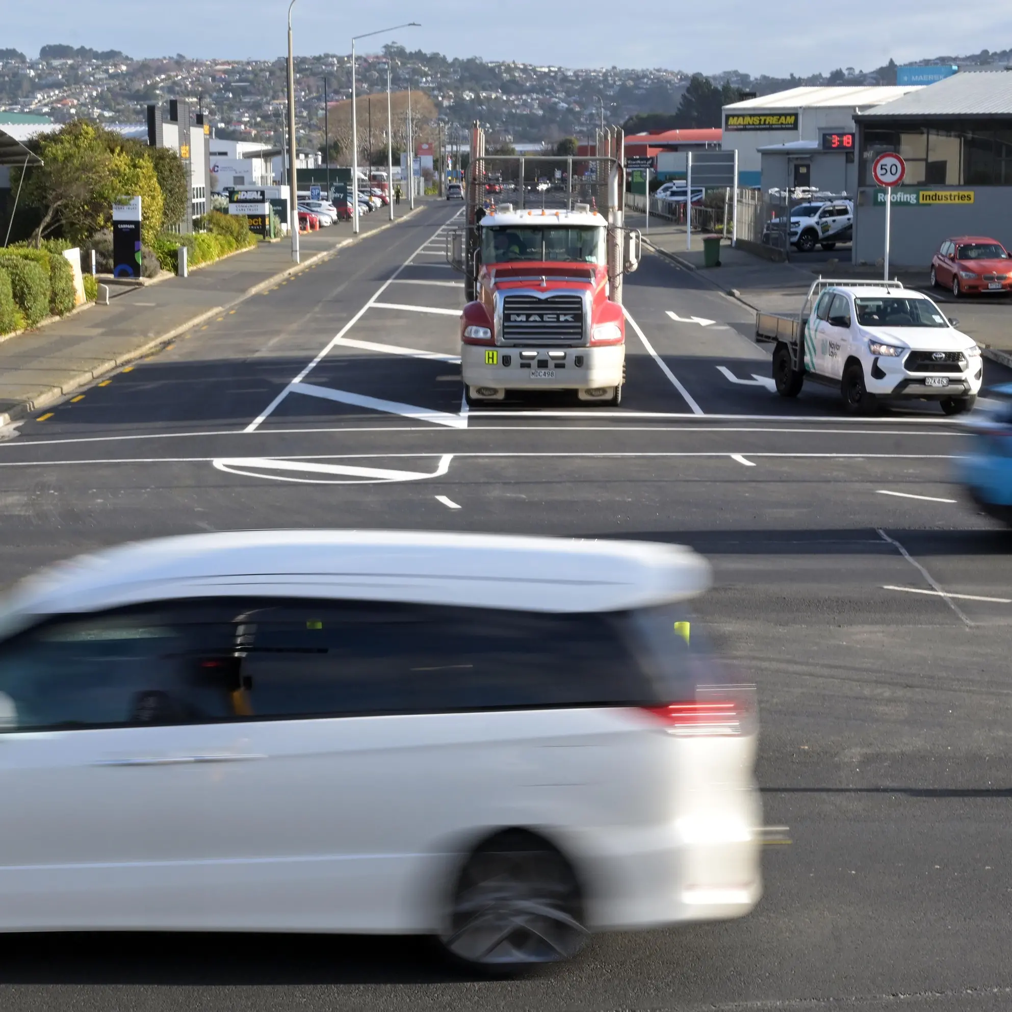 New Strathallan St layout opens