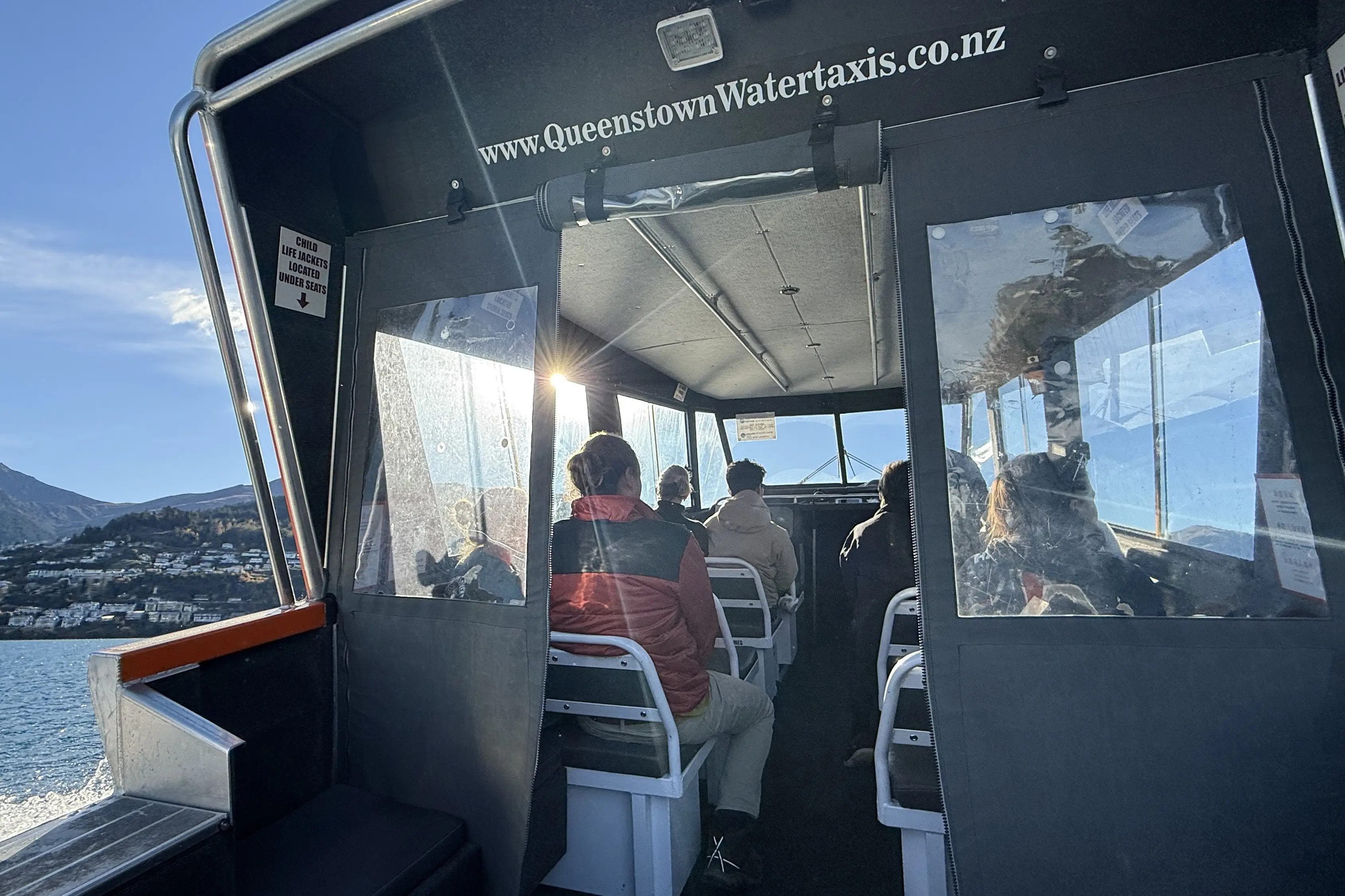 The owner these Queenstown water taxis, photographed here in 2025, has proposed bringing 200-seat ferries to the resort town to ease traffic congestion. Photo: Craig Baxter