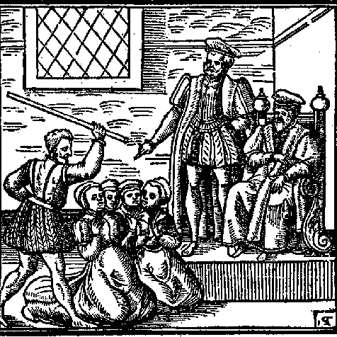 The witch trials preceding Salem