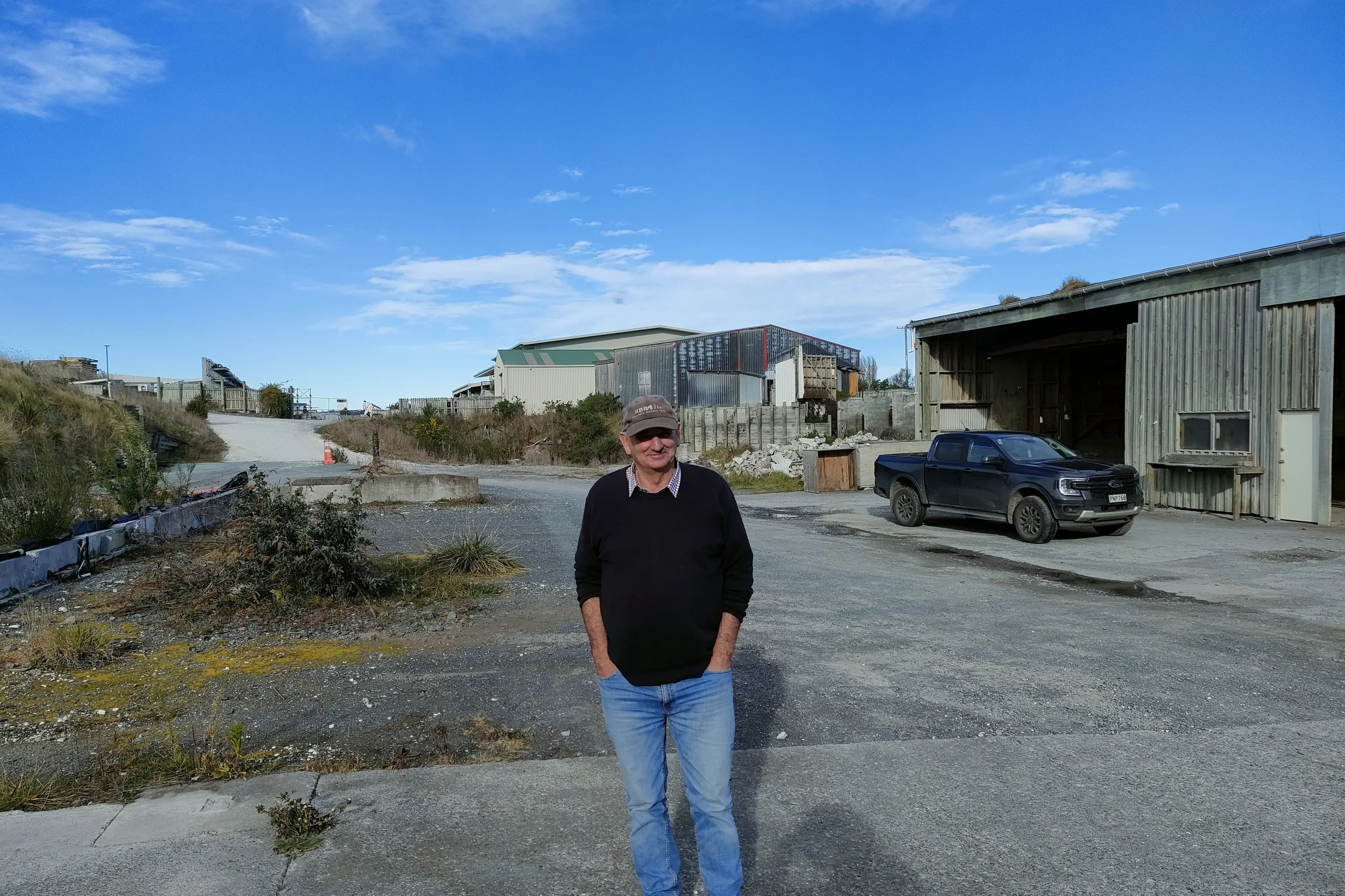 Richard Watherston is planning to level the former Kaik\\u014Dura sawmill site with shingle from the Kowhai River. Photo: David Hill