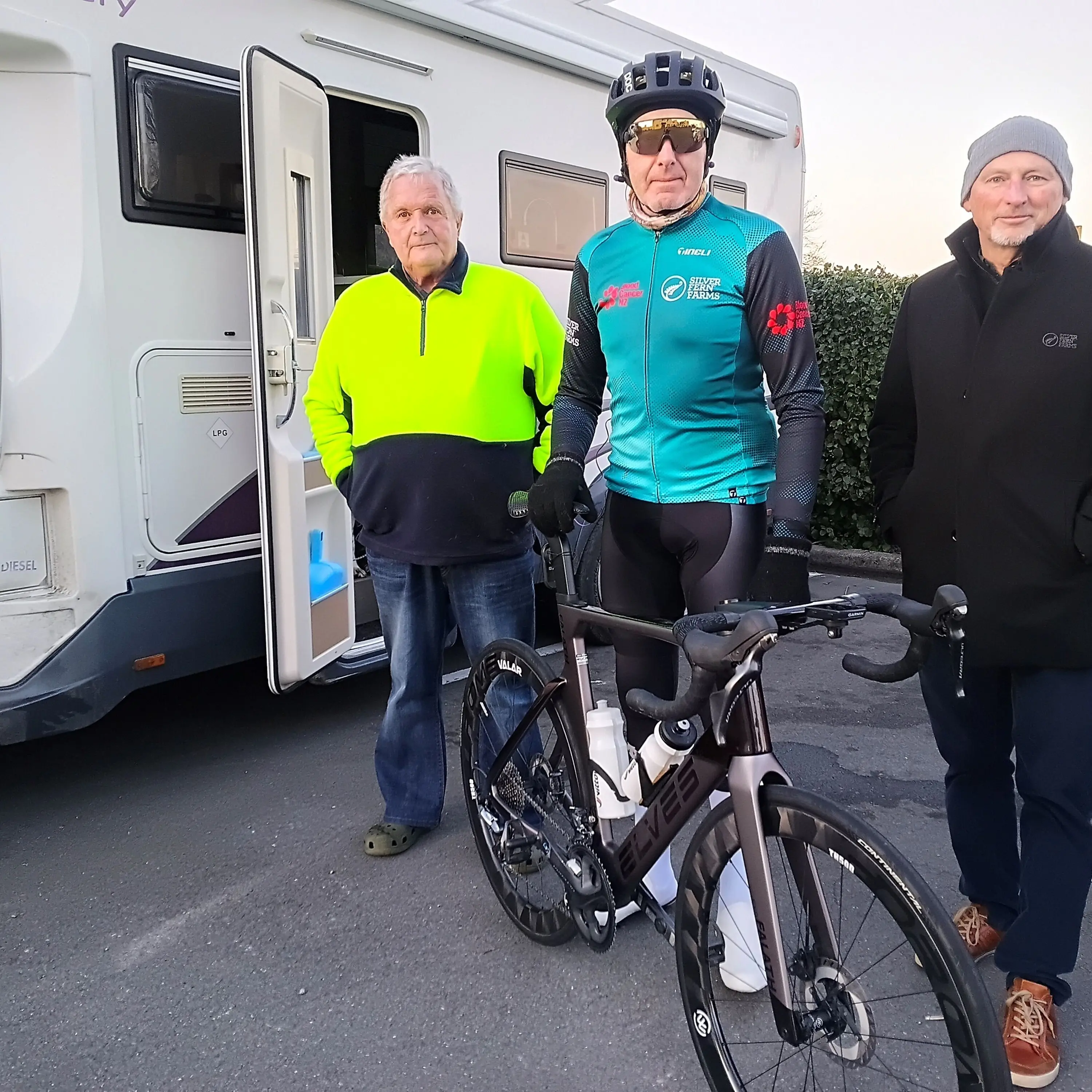 Big ride for 55-year-old stem cell patient