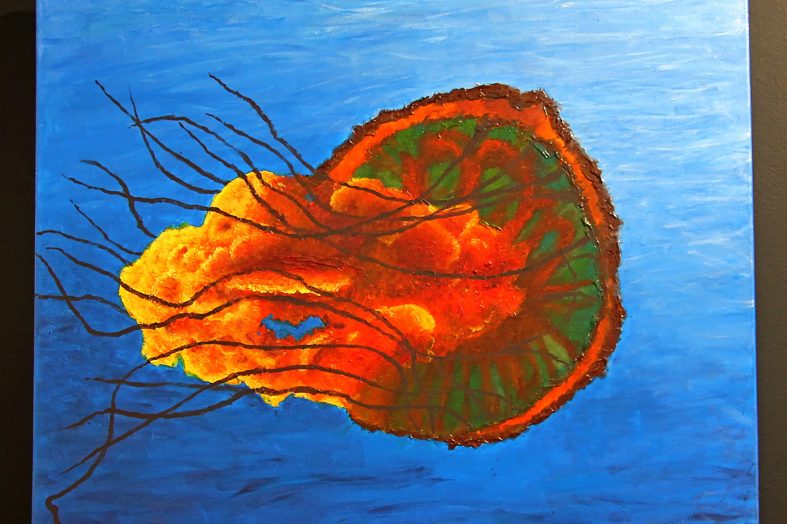 Disambiguation. Acrylic by Maggie Tarver.