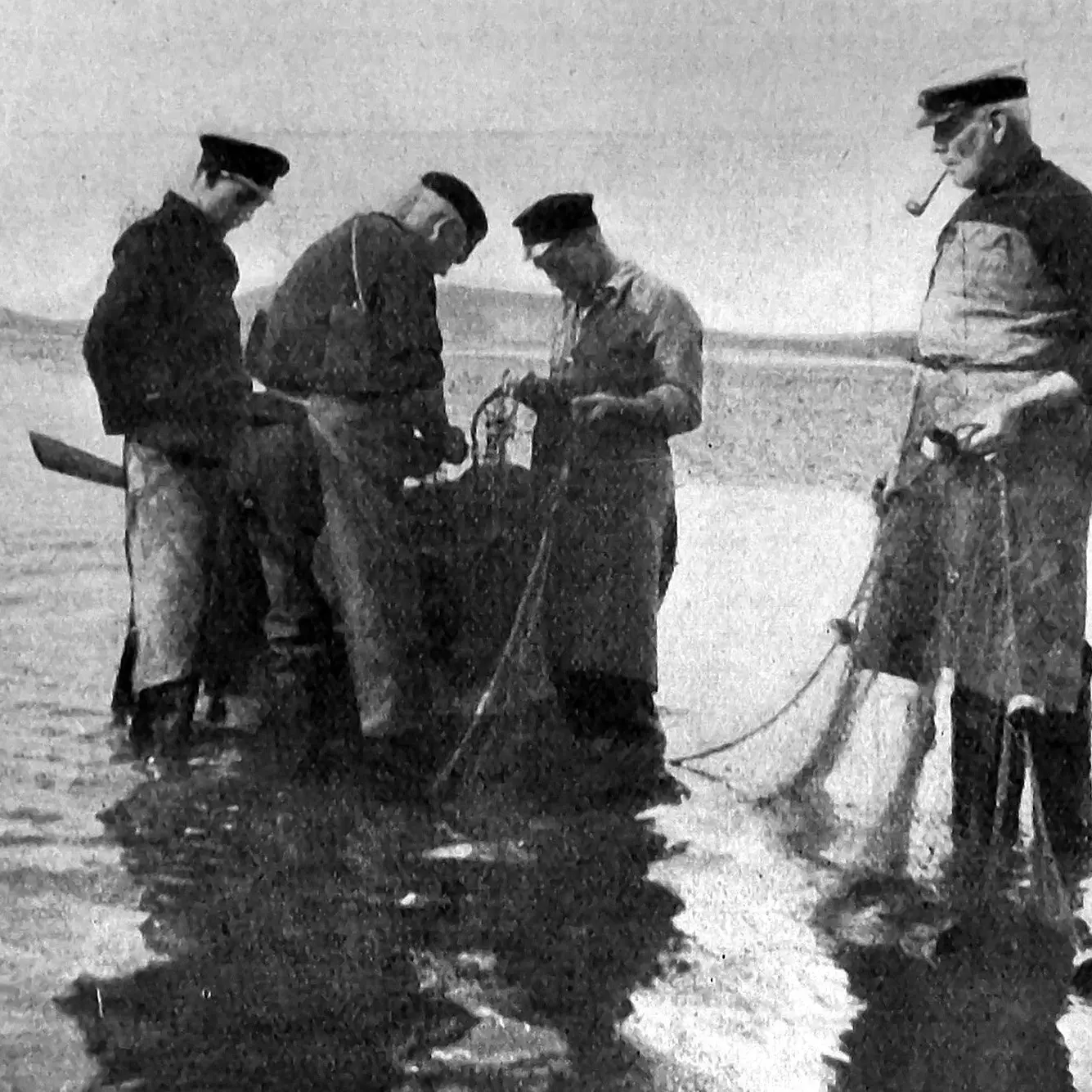 A place (to sell fish) of one’s own