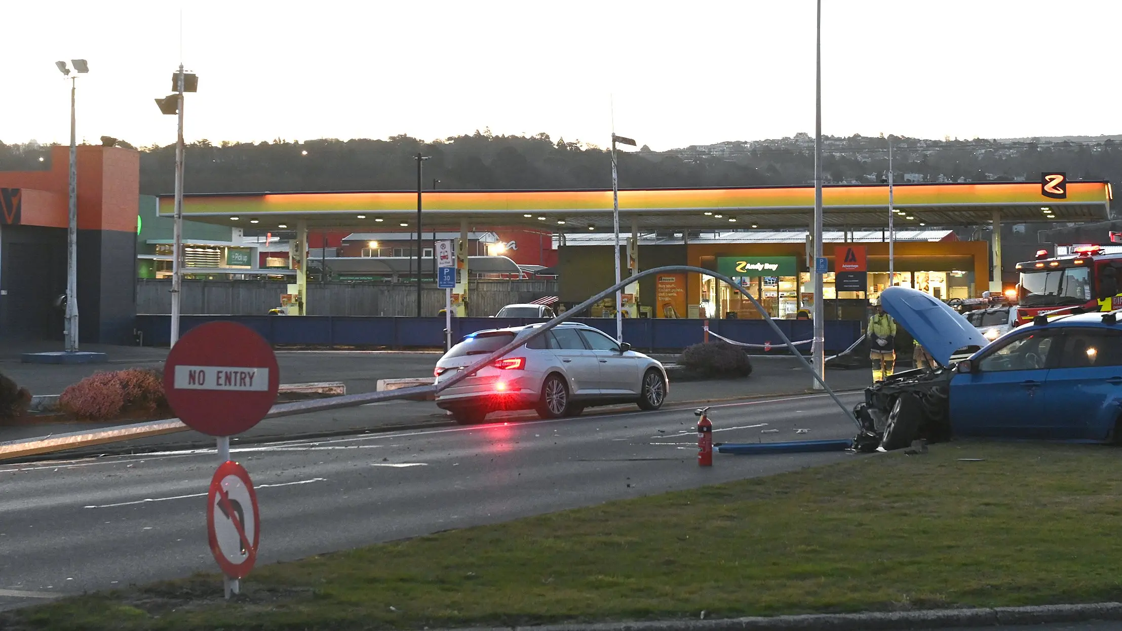 One seriously hurt in Dunedin crash