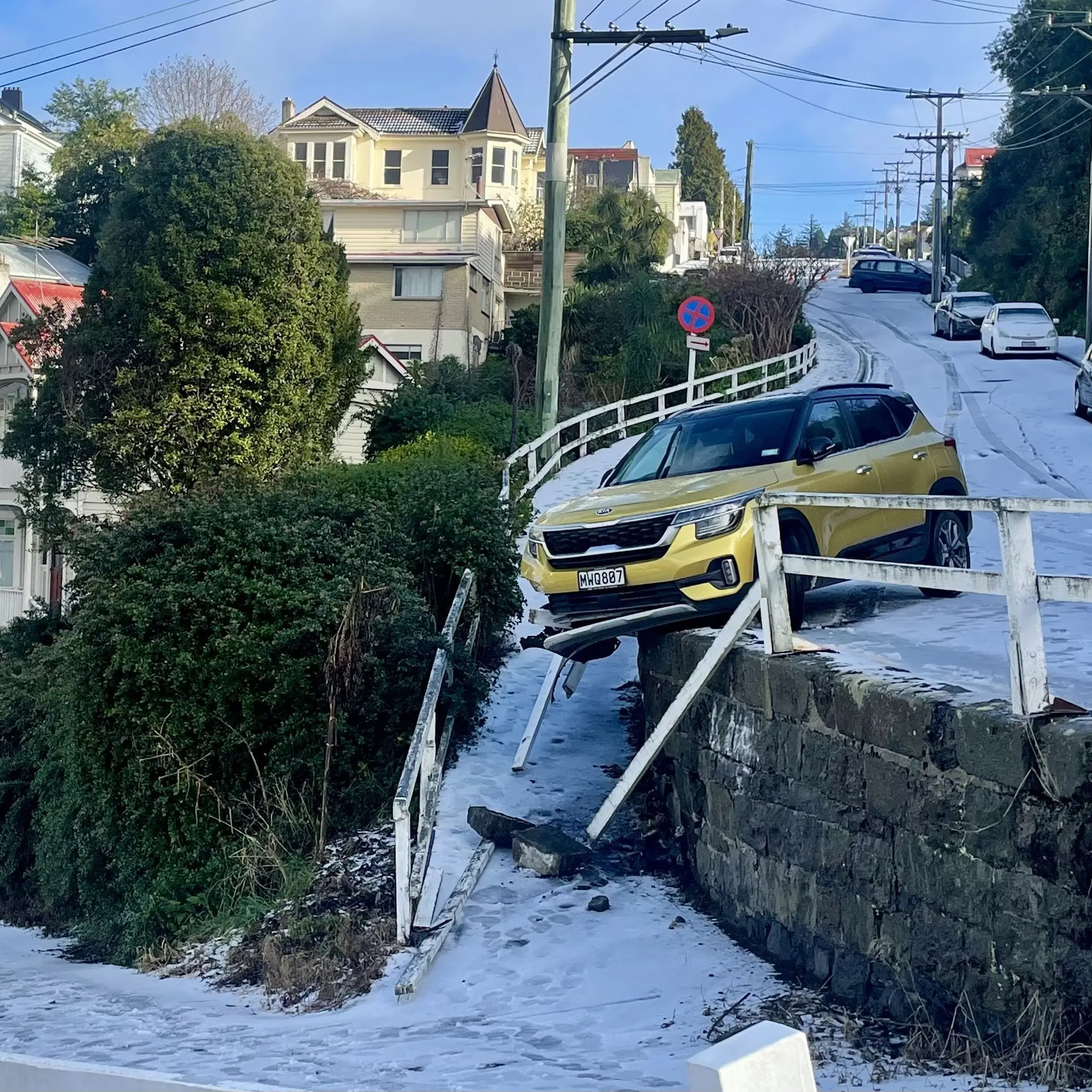 Slip-sliding away