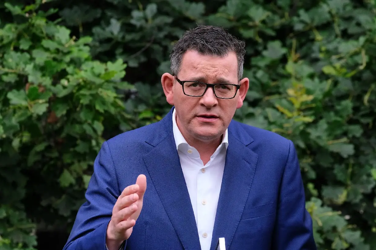 Former Victorian premier Daniel Andrews. File photo: Getty