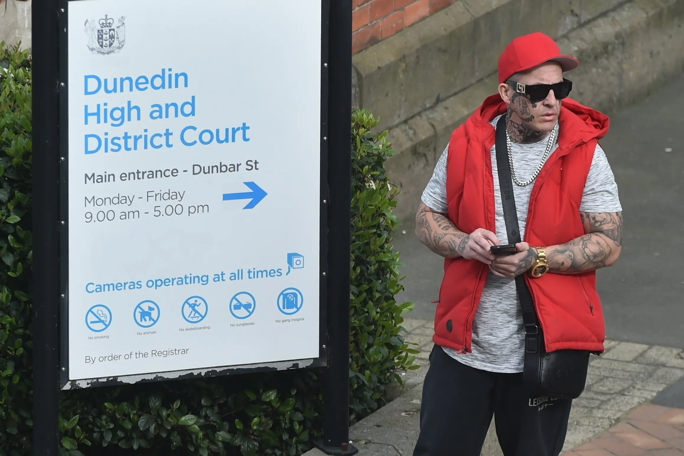 Jordon Ataria was told by a judge he needed to renounce his gang links to be a role model for his son. Photo: Gregor Richardson