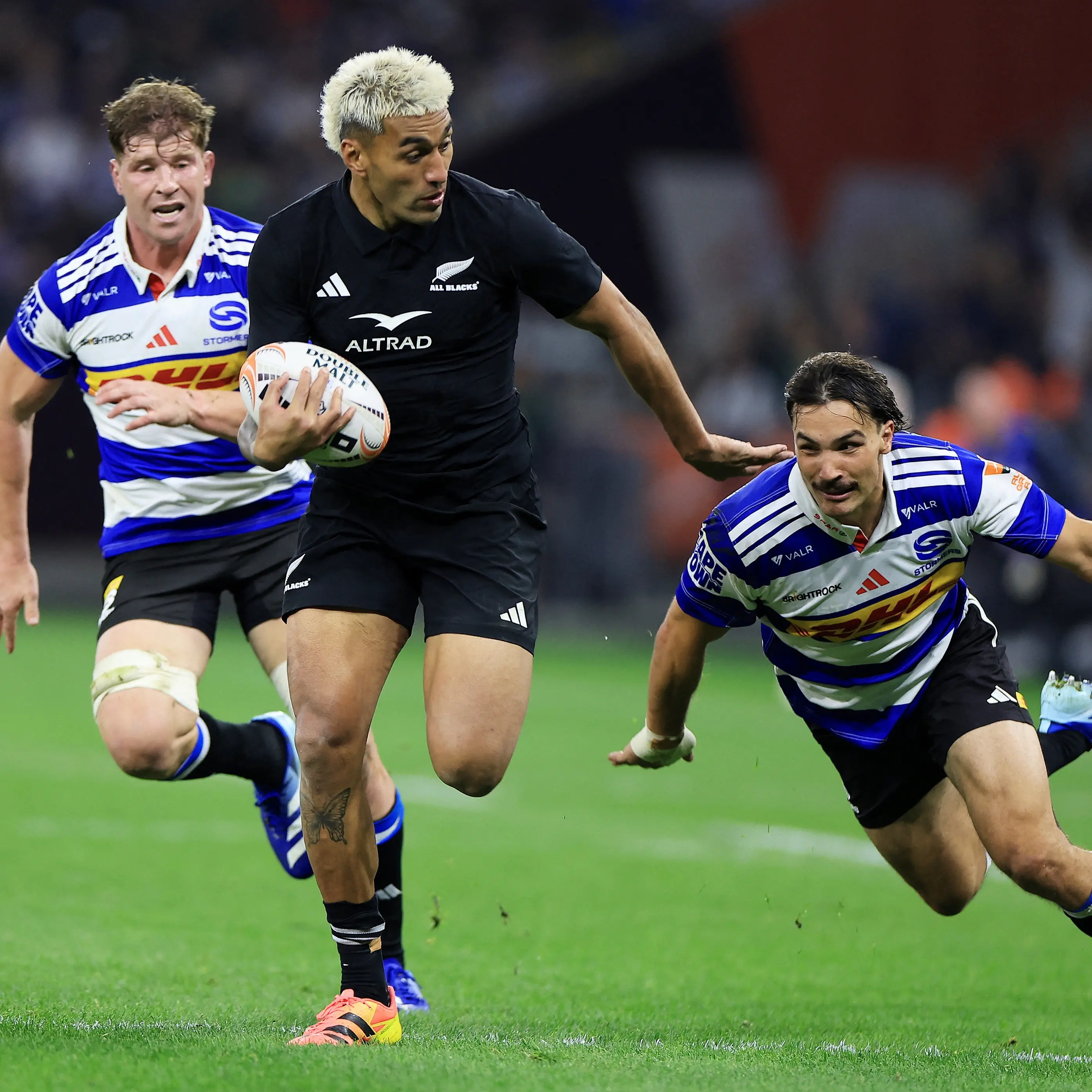 Late All Blacks surge dispatches Stormers, despite three yellow cards