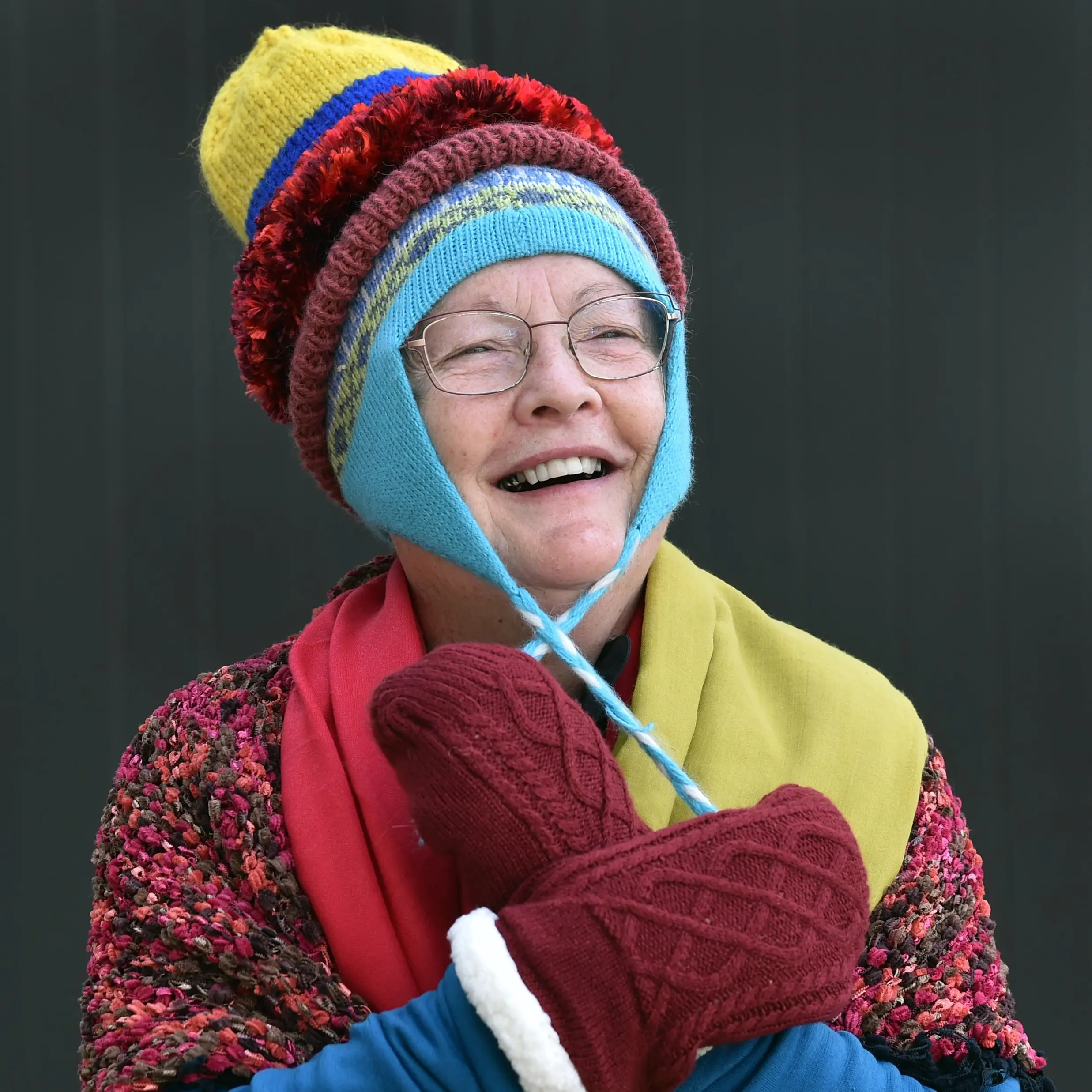 Rugged up for winter woollens sale