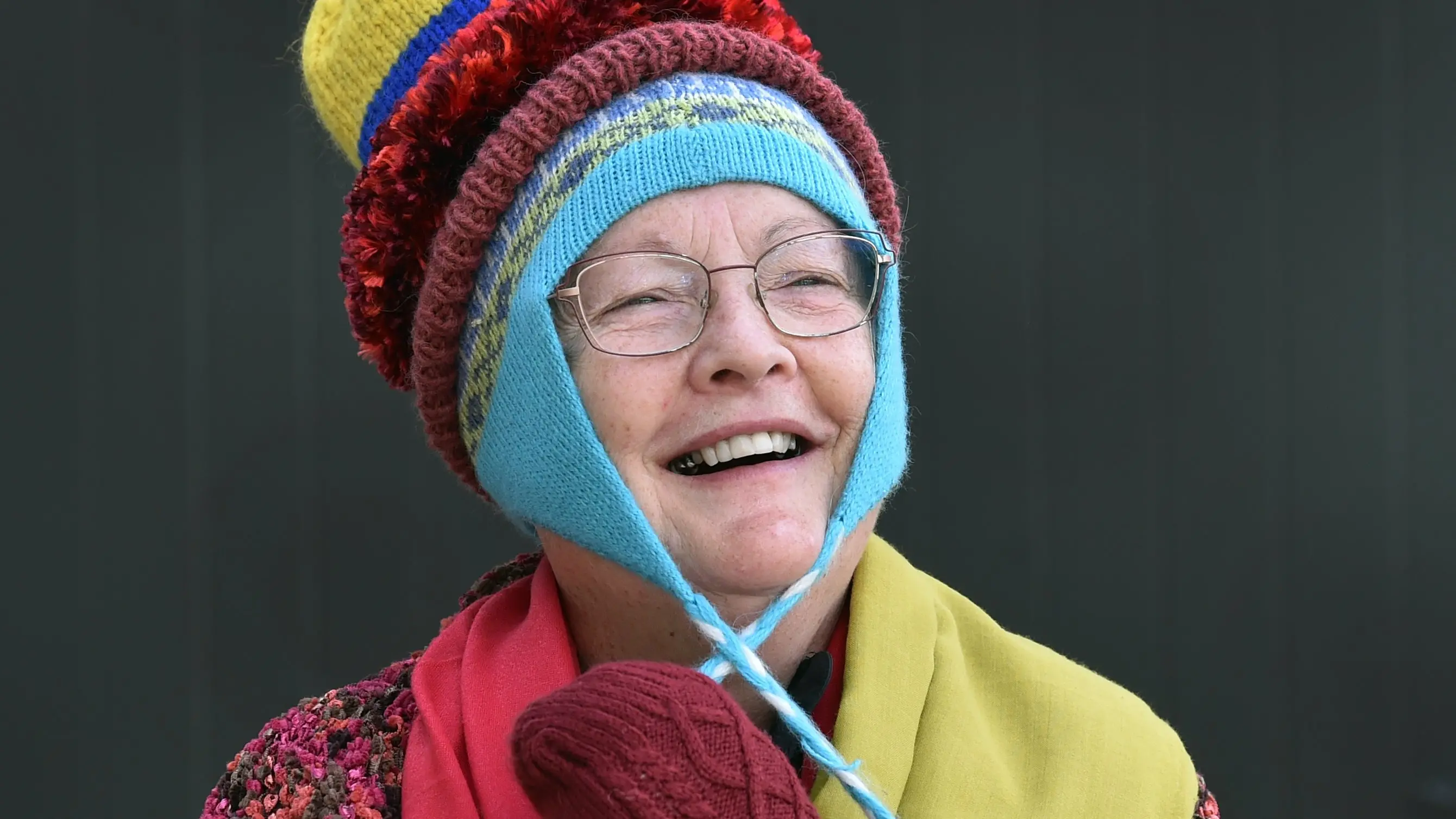 Rugged up for winter woollens sale