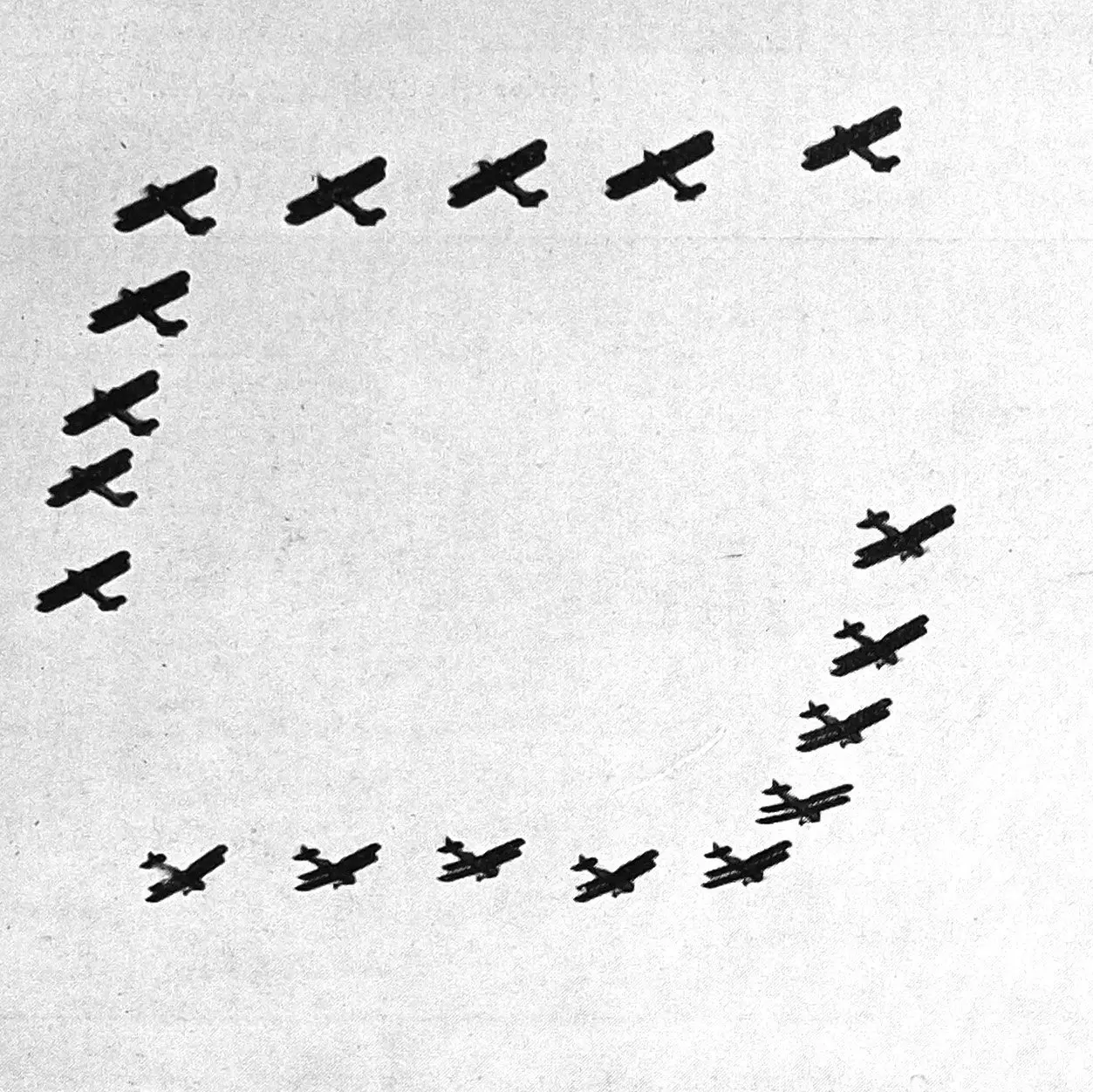 In perfect formation