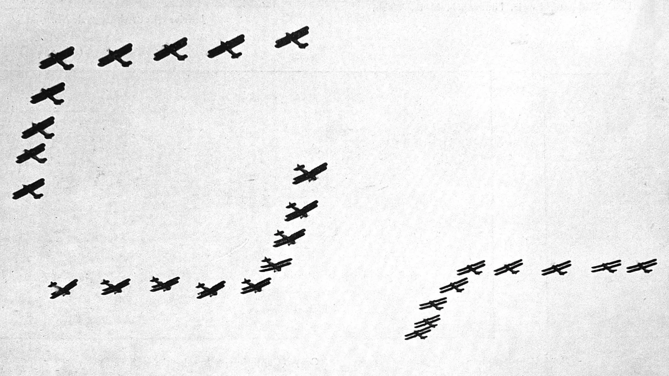 In perfect formation