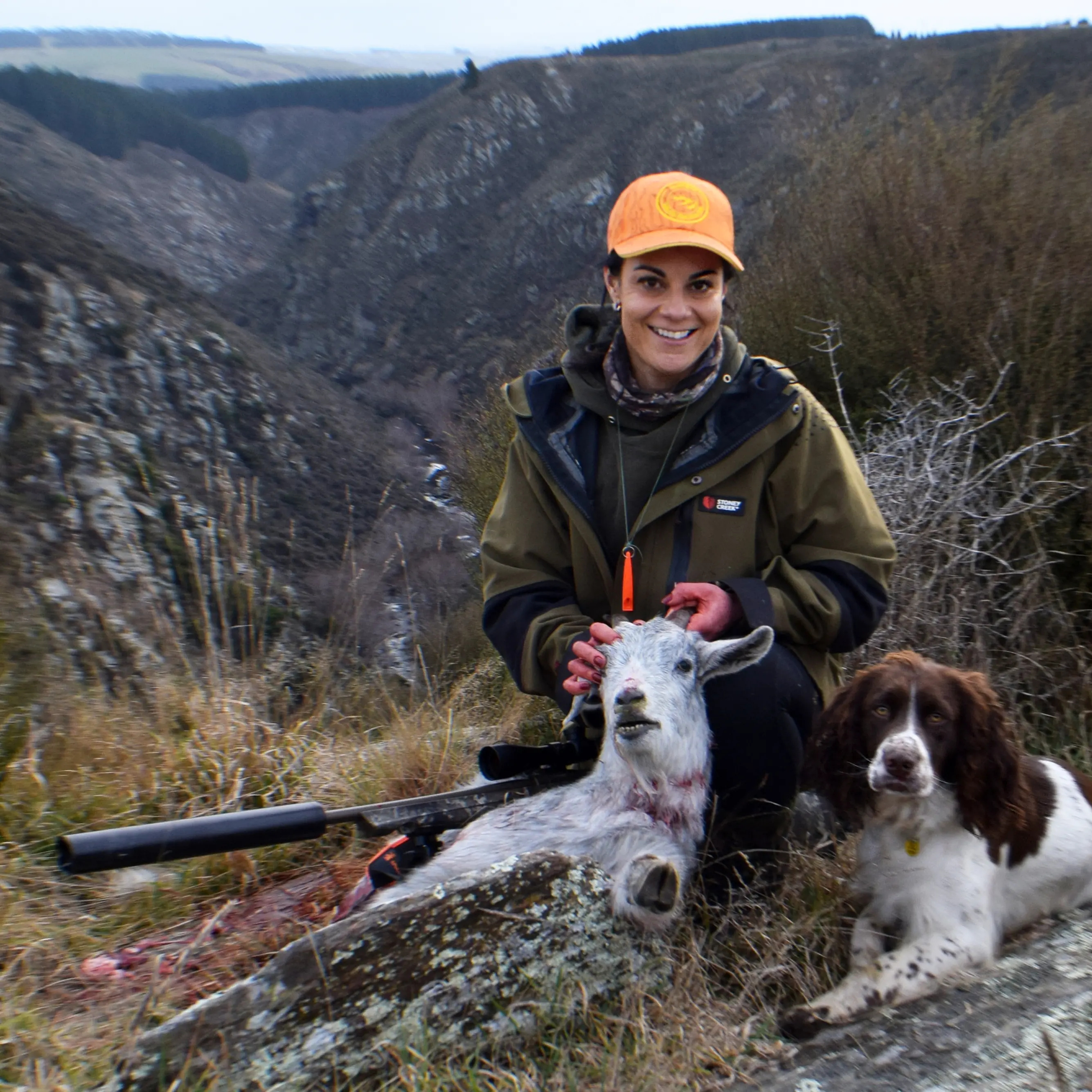 Hunting wild goats is a great way to fill a freezer with flavourful meat, Dunedin mum says