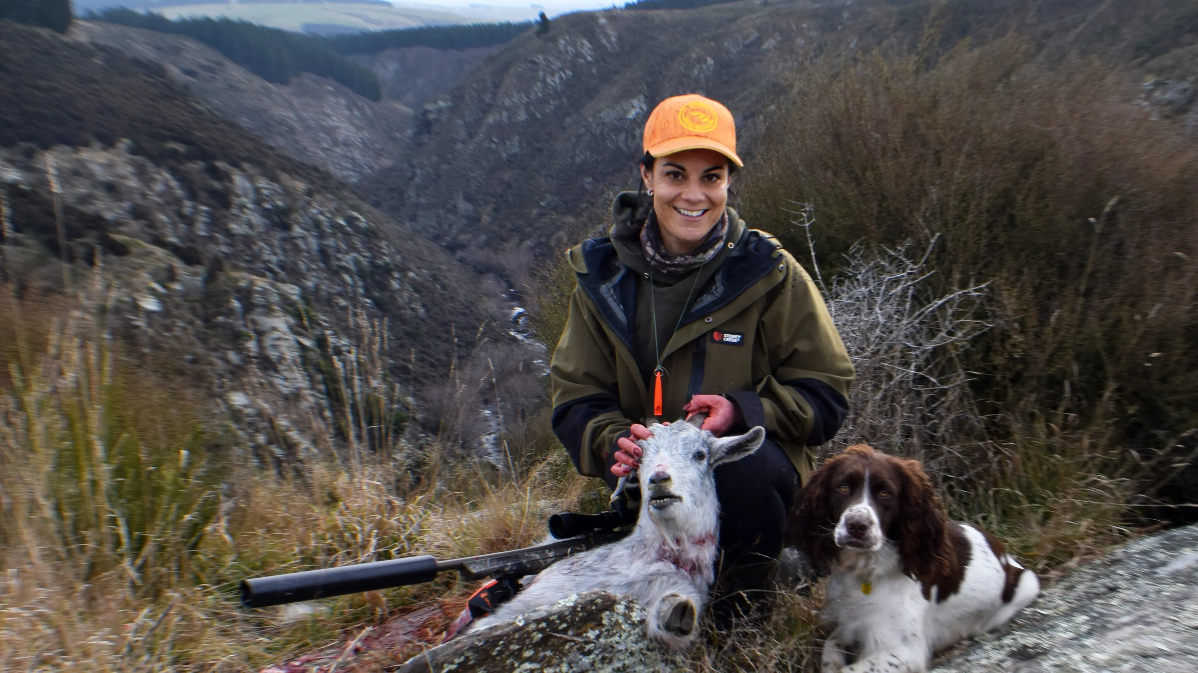 Hunting wild goats is a great way to fill a freezer with flavourful meat, Dunedin mum says