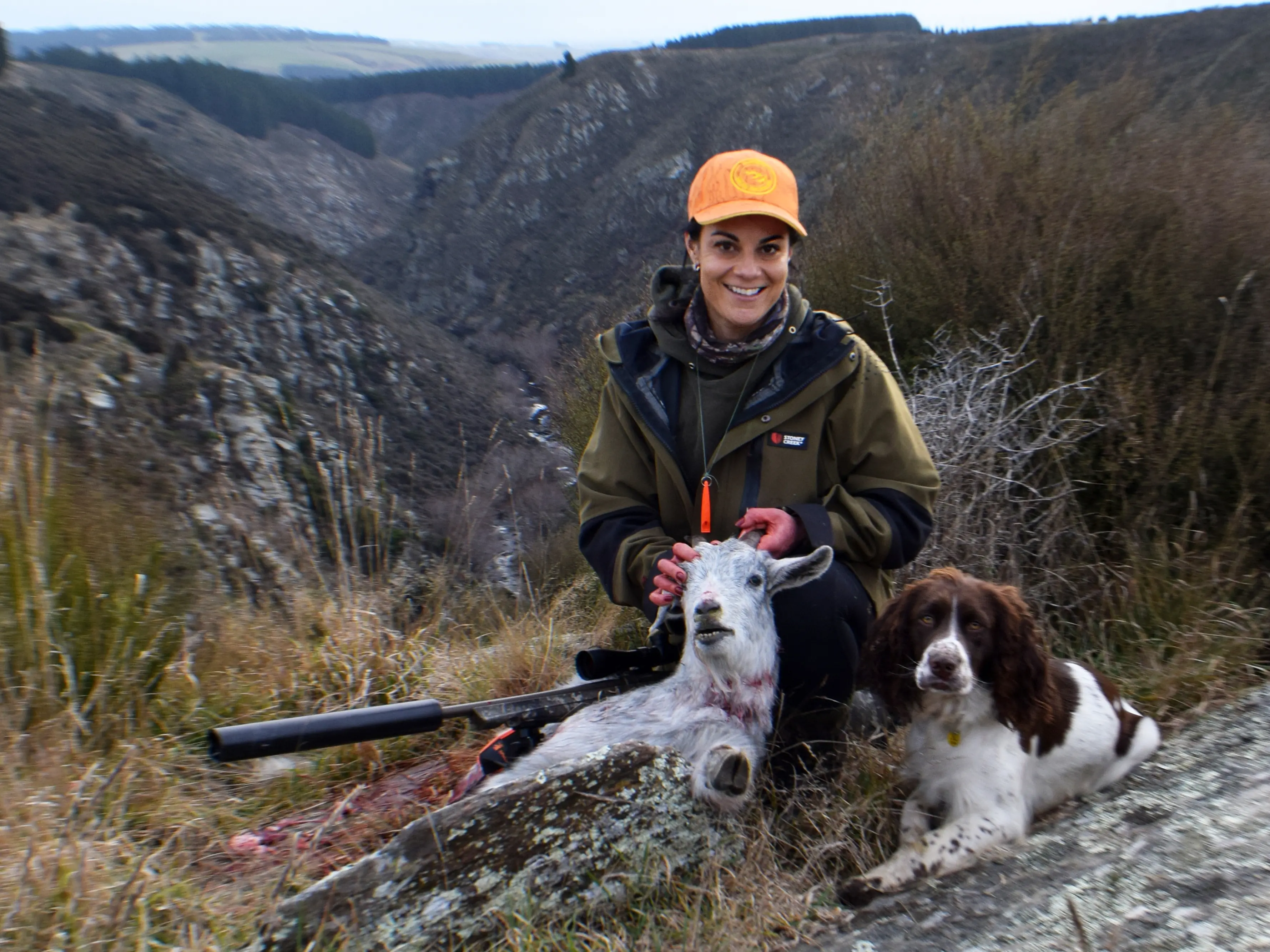 Hunting wild goats is a great way to fill a freezer with flavourful meat, Dunedin mum says