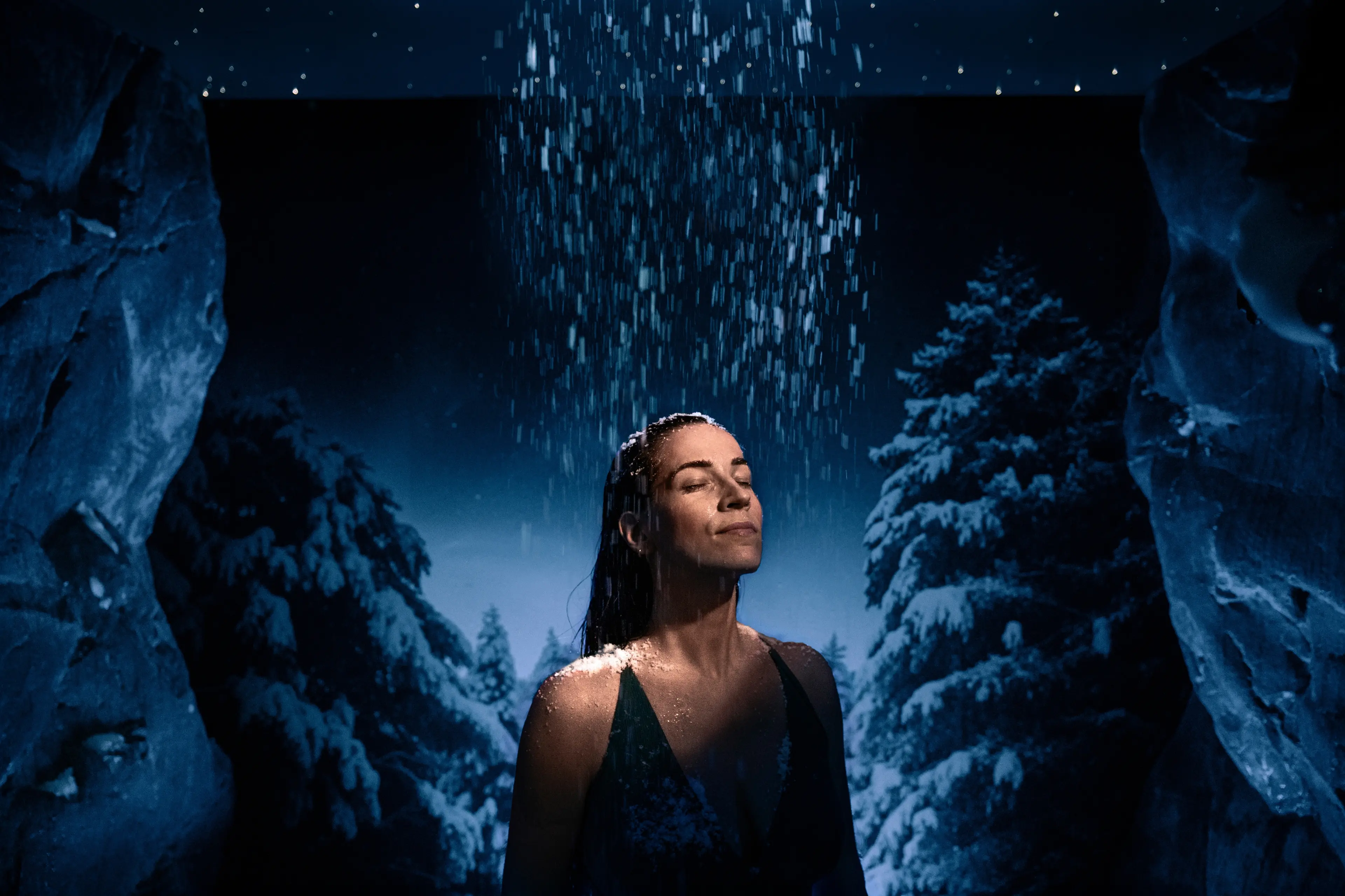 A new feature which opened today at the Hanmer Springs Thermal Pool and Spa as part of a new premium wellness experience. Photo: Supplied