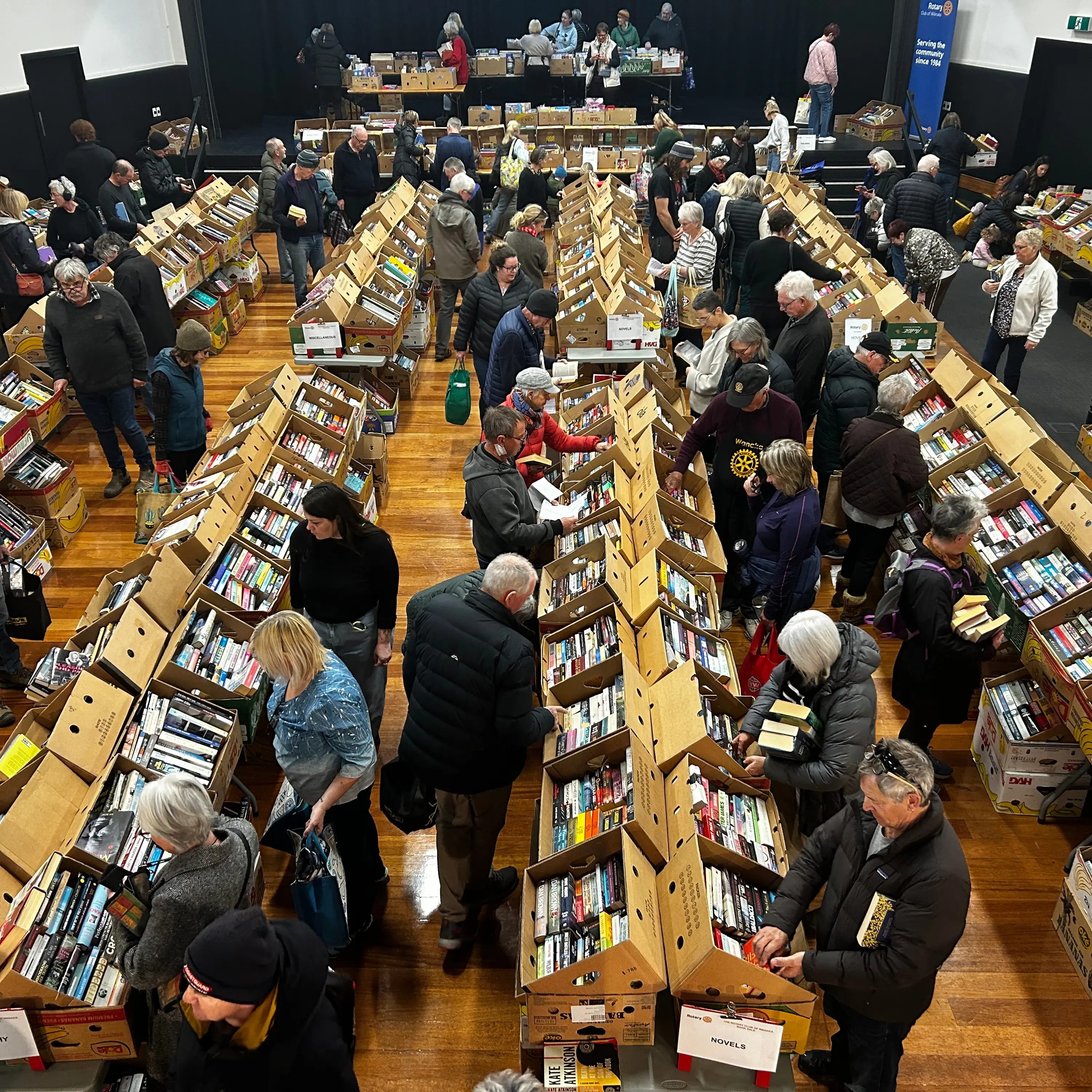 Most successful book sale yet
