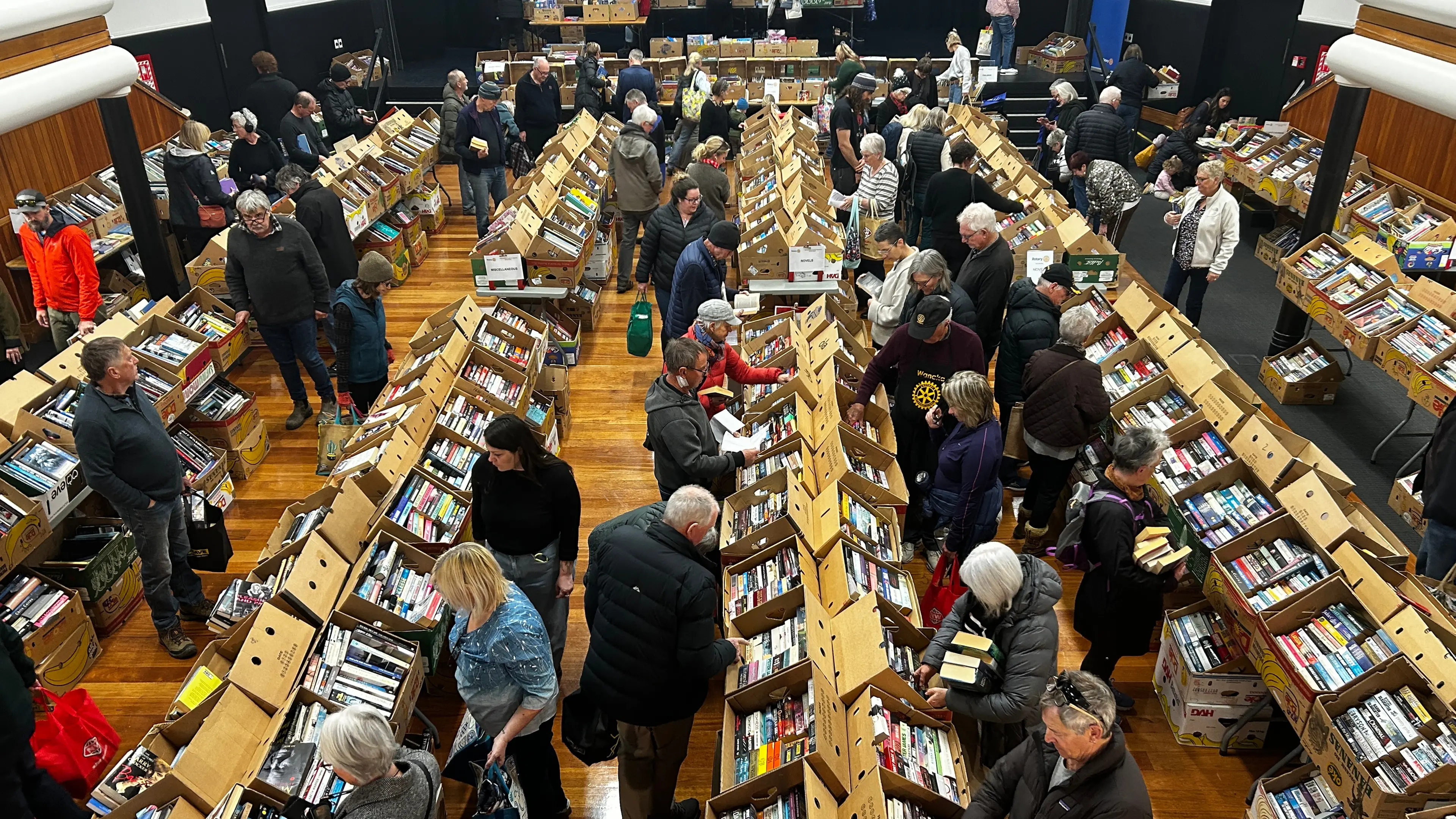 Most successful book sale yet