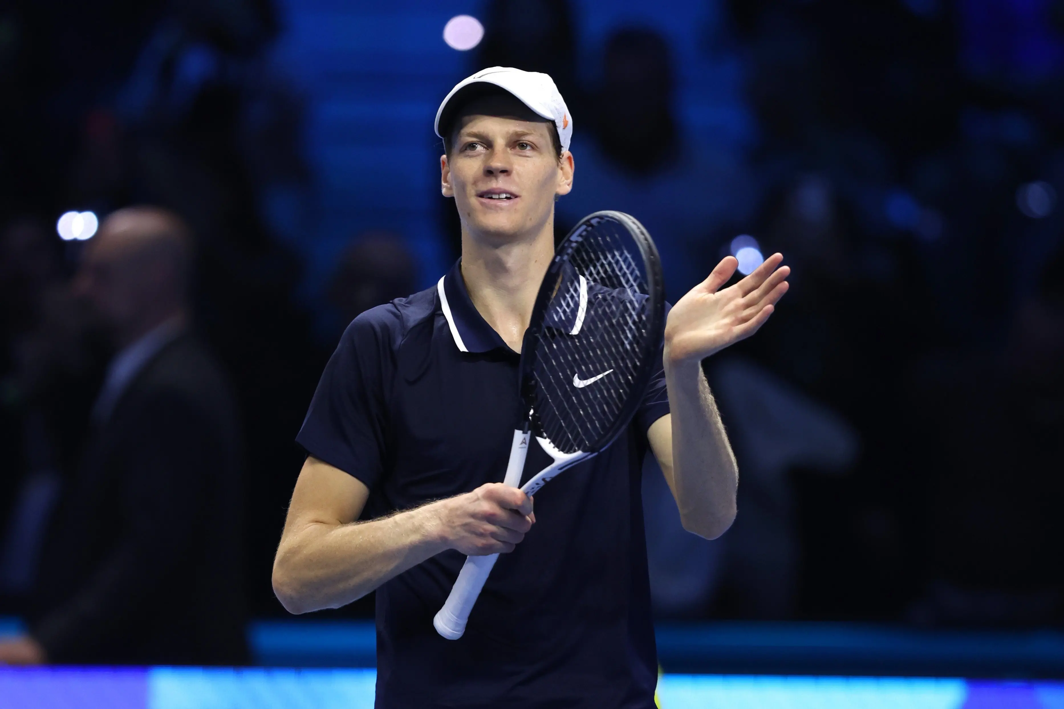 Jannik Sinner has pulled out of the Cincinnati Open with a right knee injury. Photo: Getty Images