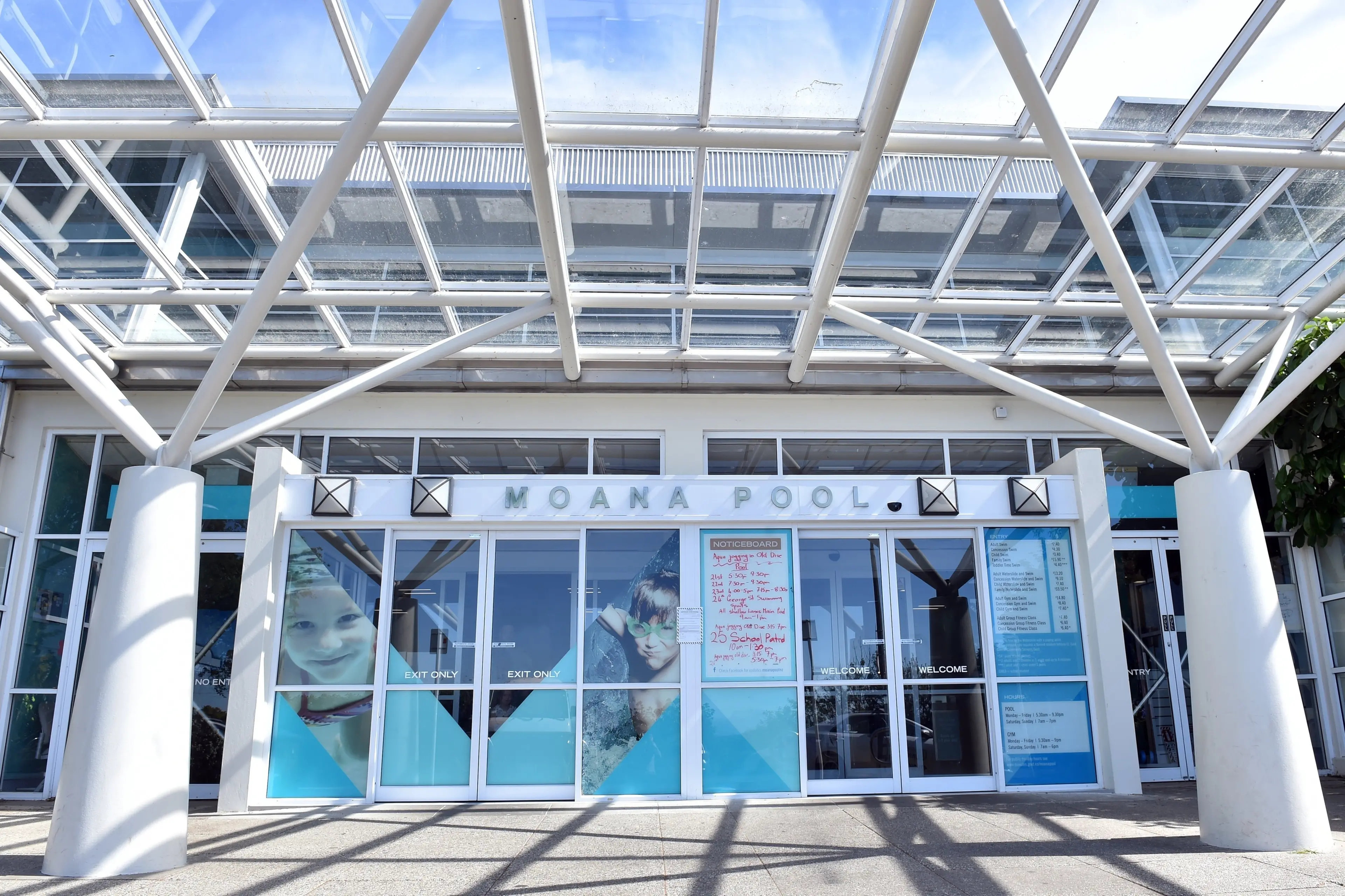 Three Otago short course swimming records were broken at Moana Pool at the weekend. Photo: Peter McIntosh