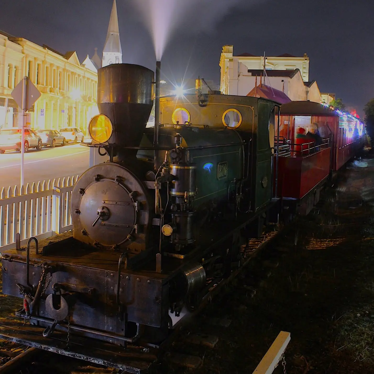 Charity Oamaru Steam and Rail night runs raise $1k