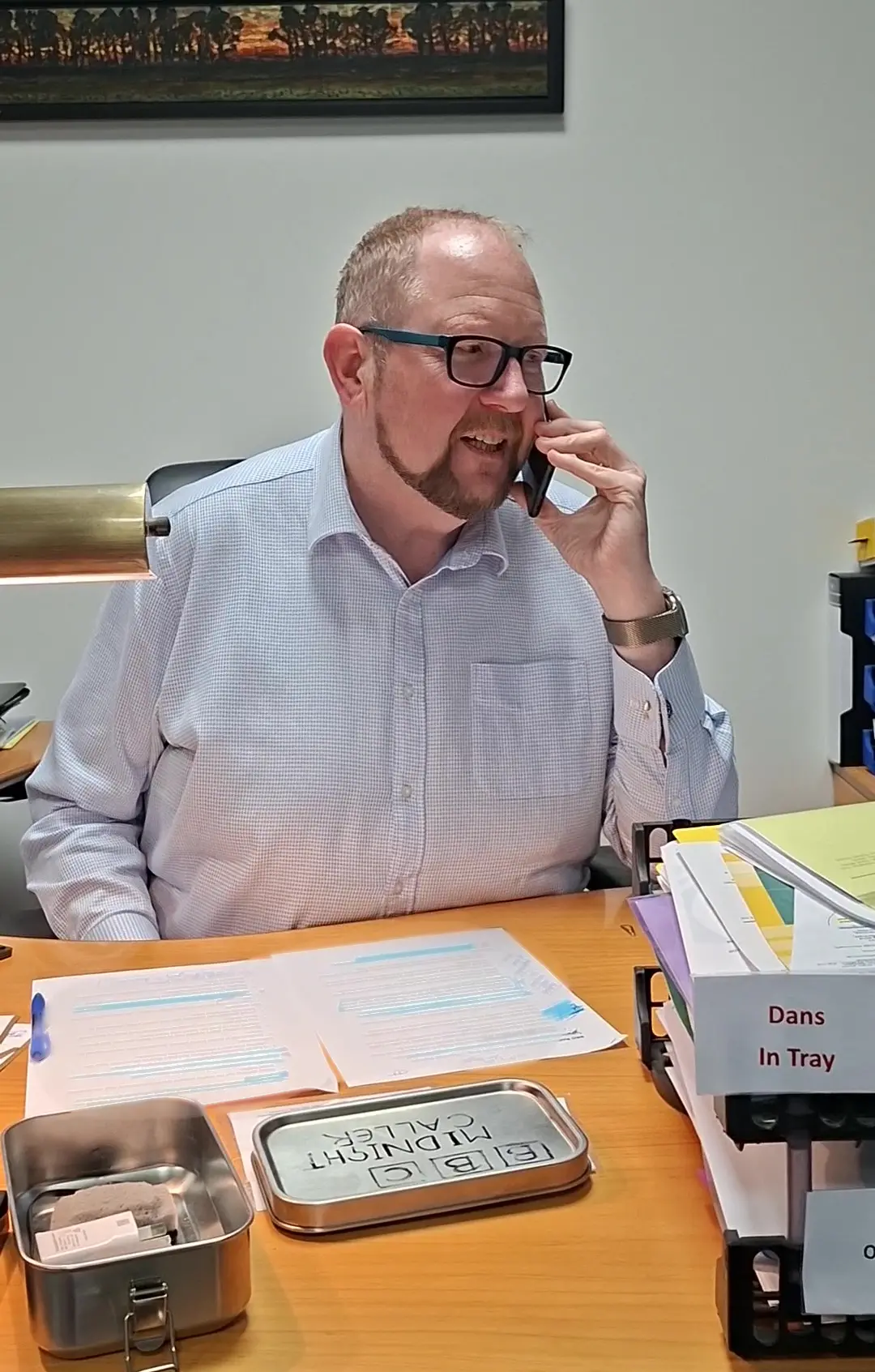 BBC Radio’s ‘Midnight Caller’ rings Canterbury mayor